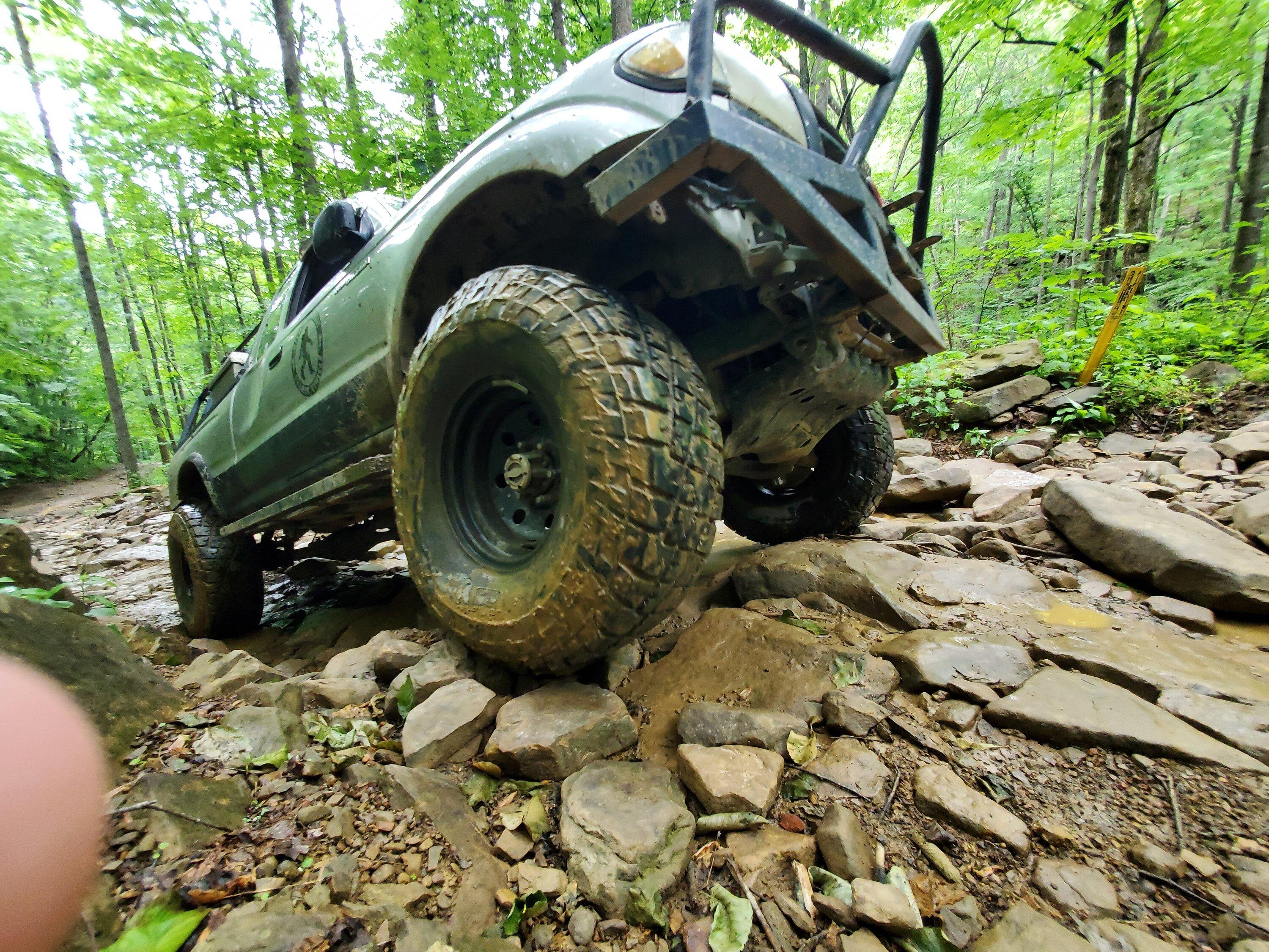 Ford Bronco Hit Windrock Trails for 50 miles over 10 hours 20230601_131505