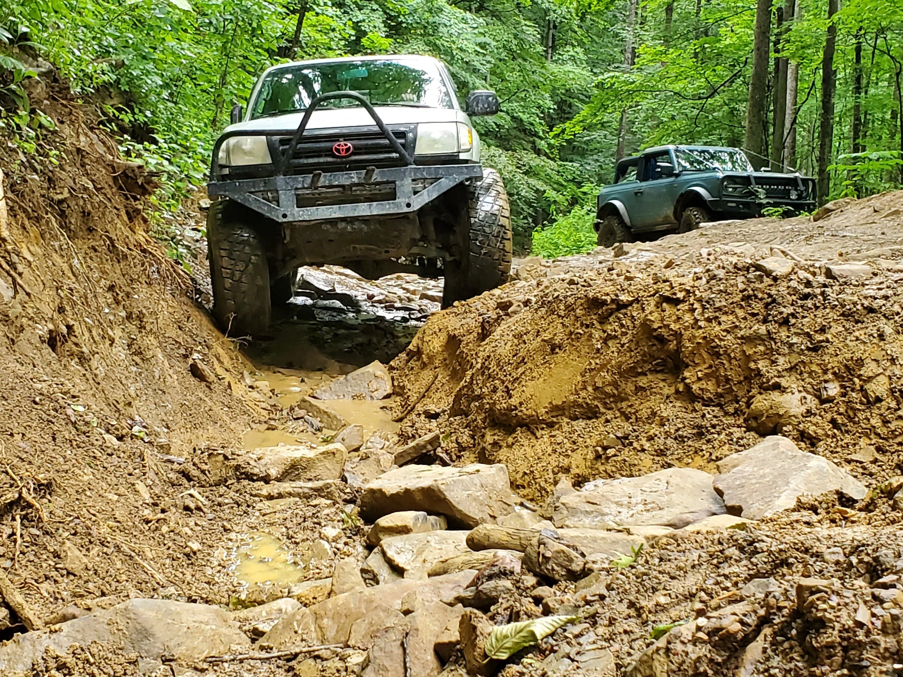 Ford Bronco Hit Windrock Trails for 50 miles over 10 hours 20230601_131717