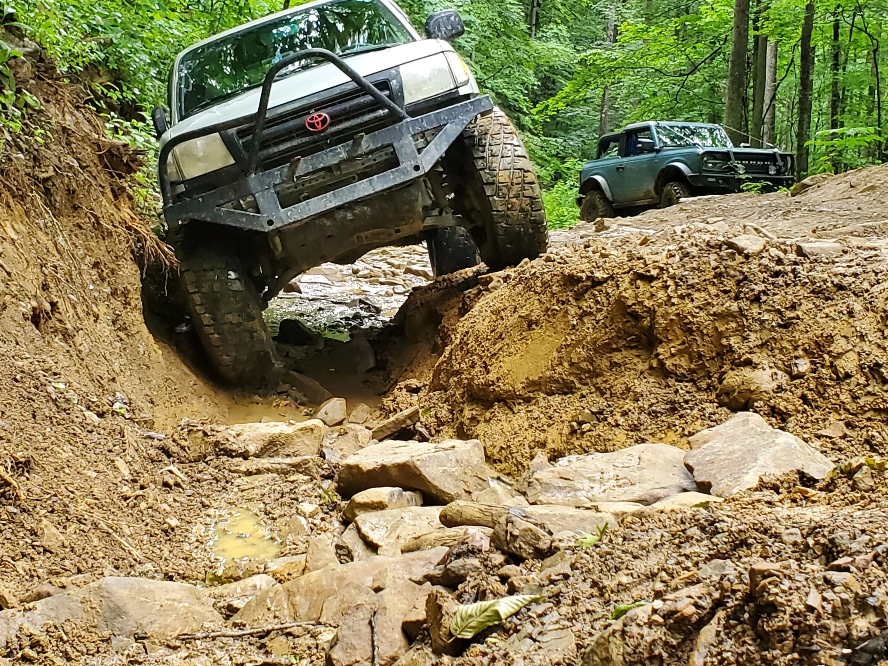 Ford Bronco Hit Windrock Trails for 50 miles over 10 hours 20230601_131722