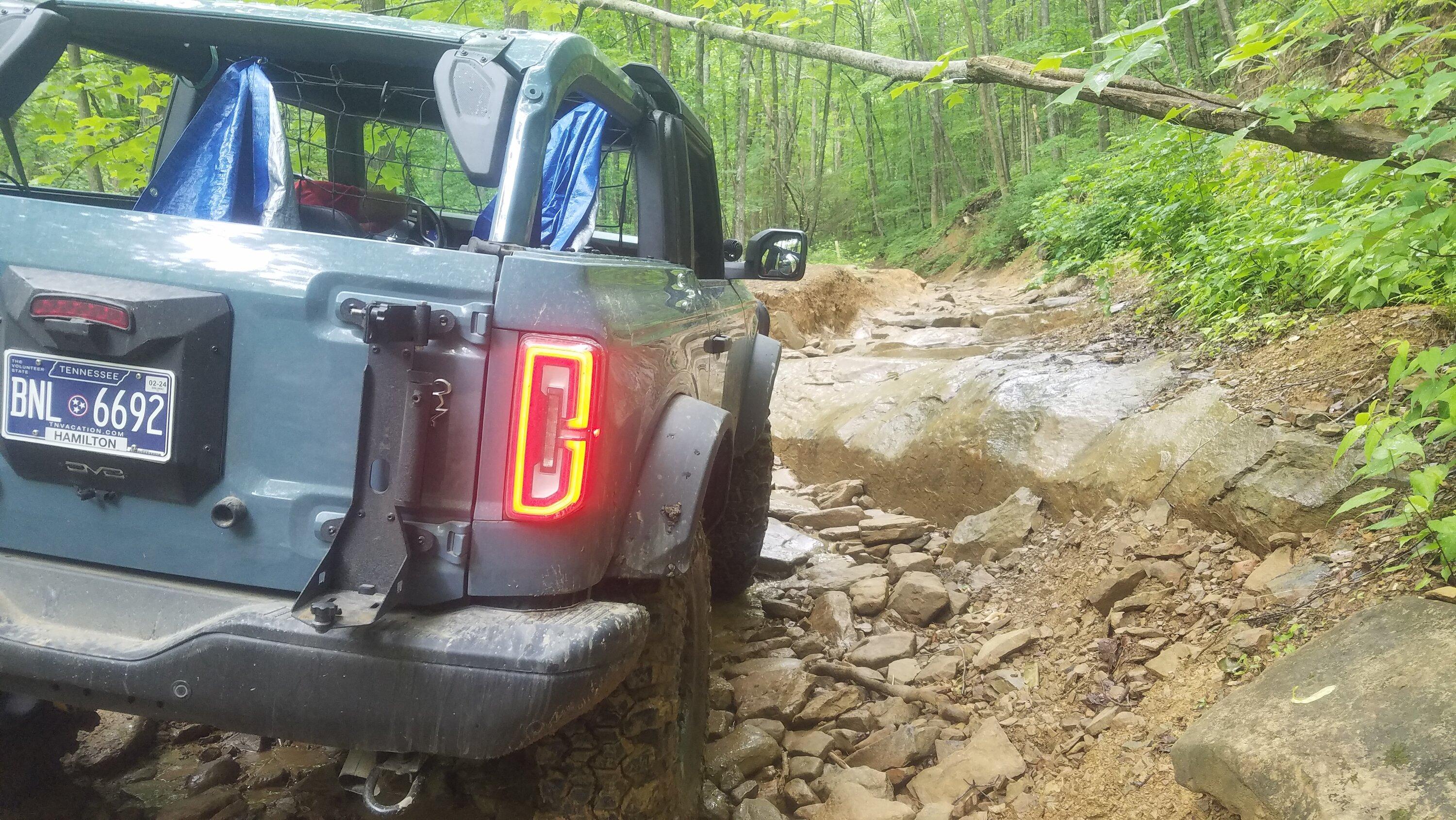 Ford Bronco Hit Windrock Trails for 50 miles over 10 hours 20230601_132333