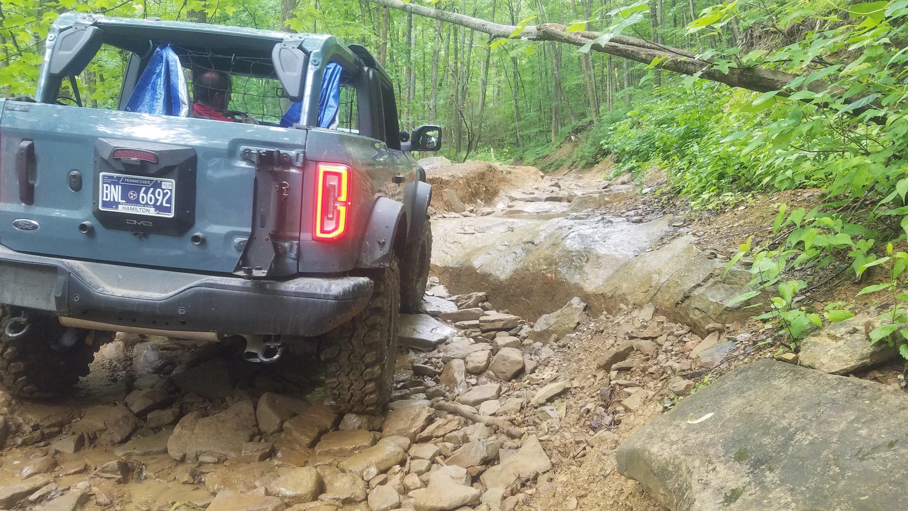 Ford Bronco Hit Windrock Trails for 50 miles over 10 hours 20230601_132336