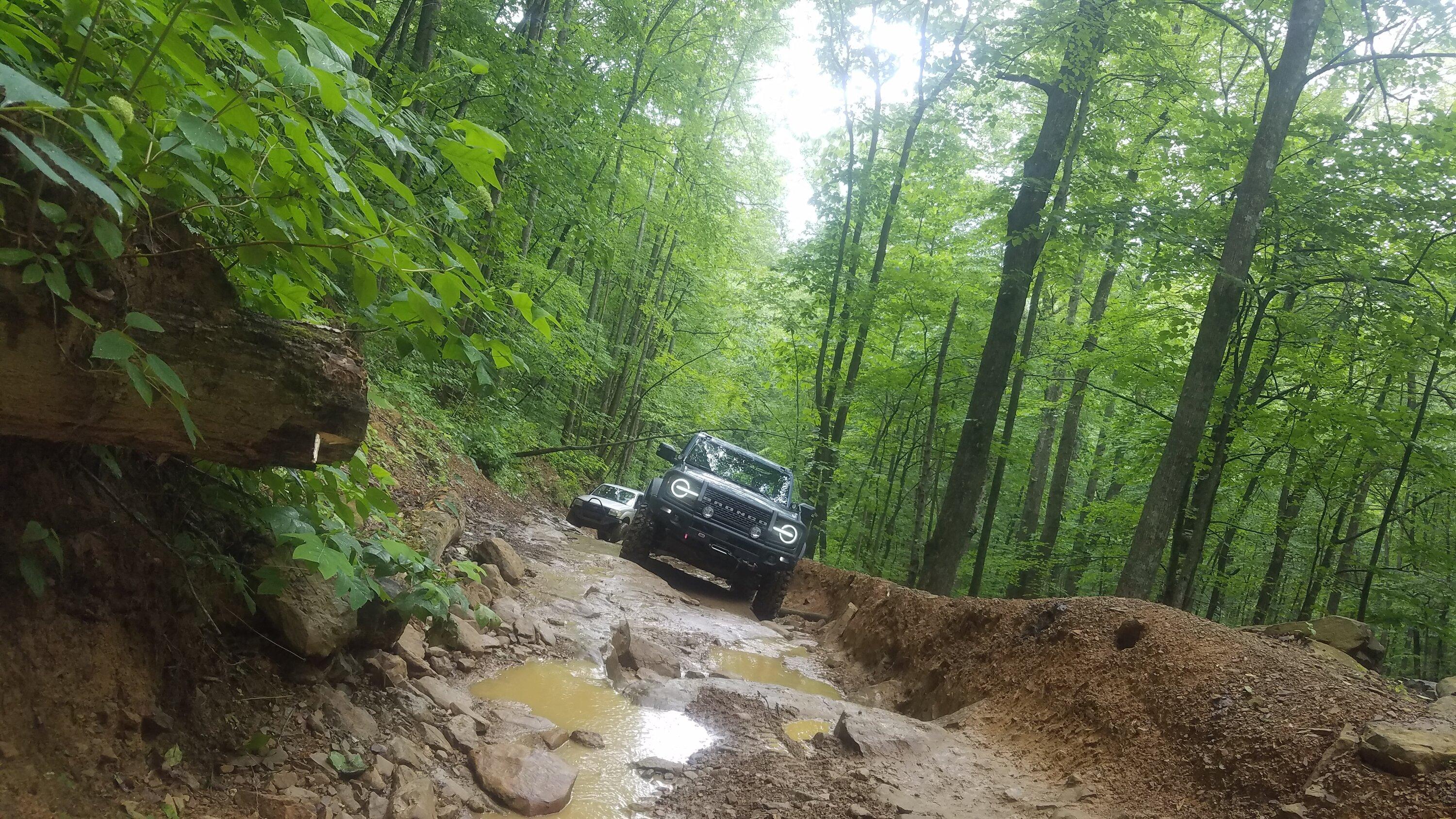 Ford Bronco Hit Windrock Trails for 50 miles over 10 hours 20230601_132456