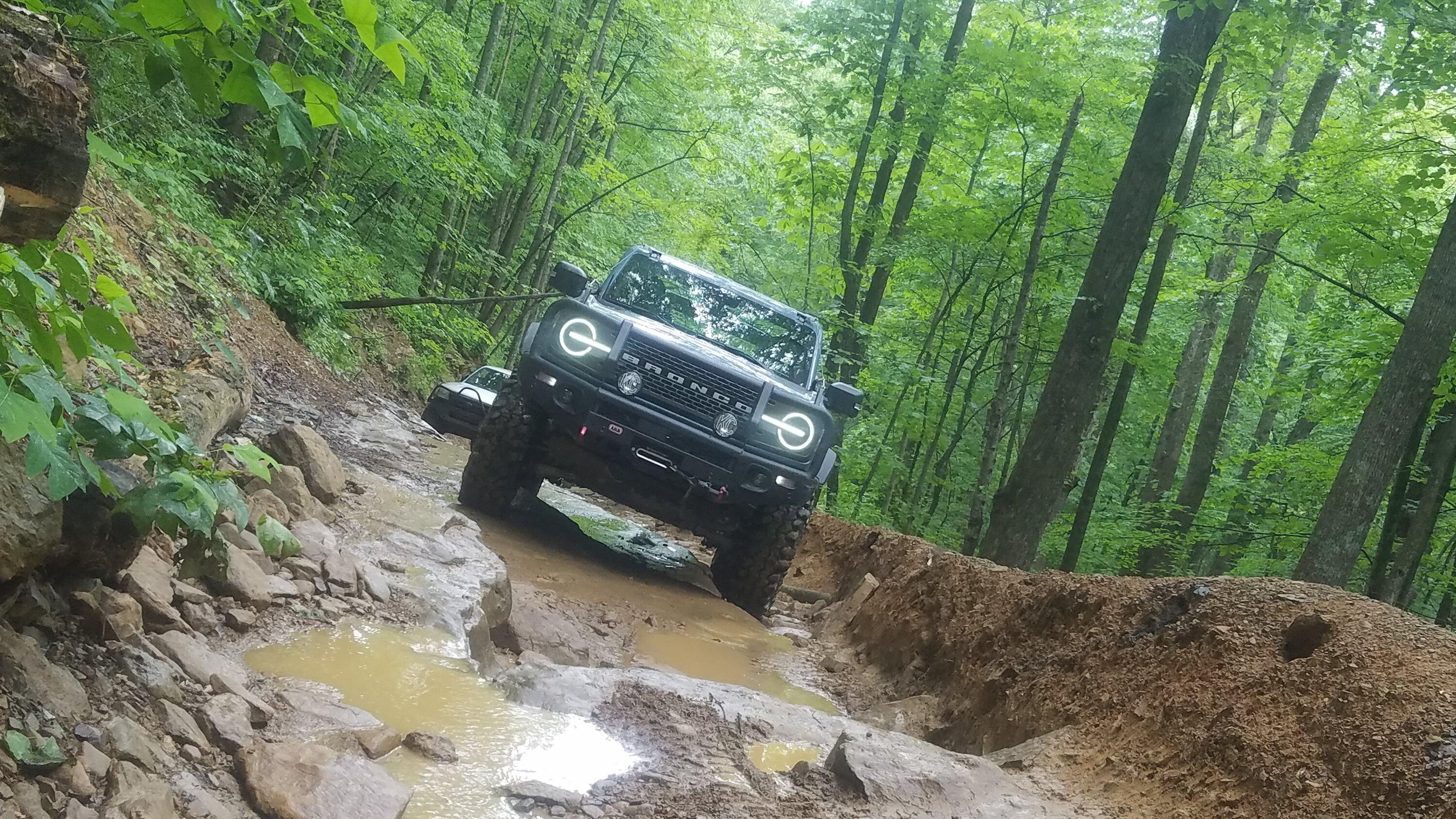 Ford Bronco Hit Windrock Trails for 50 miles over 10 hours 20230601_132503