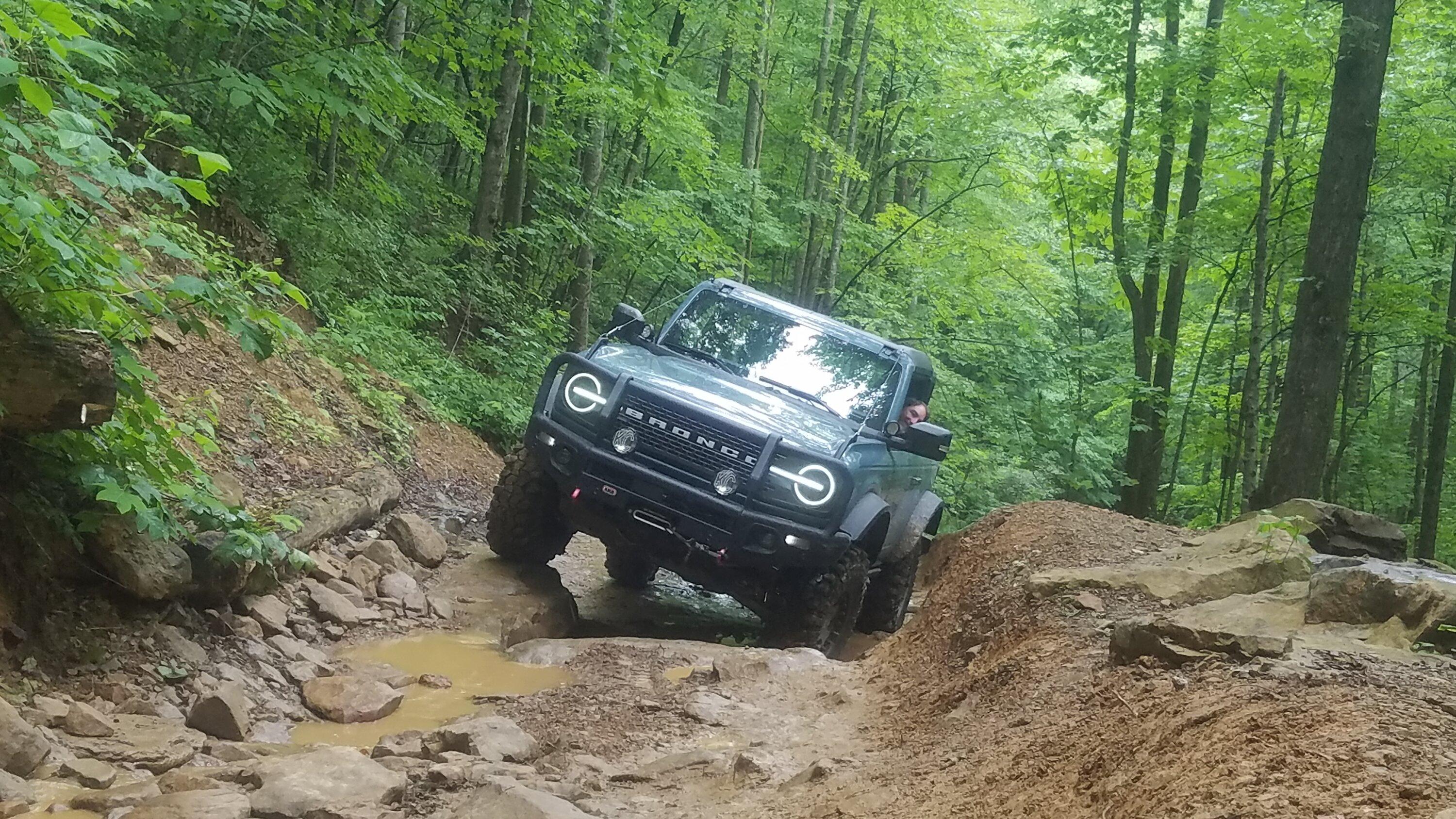 Ford Bronco Hit Windrock Trails for 50 miles over 10 hours 20230601_132522