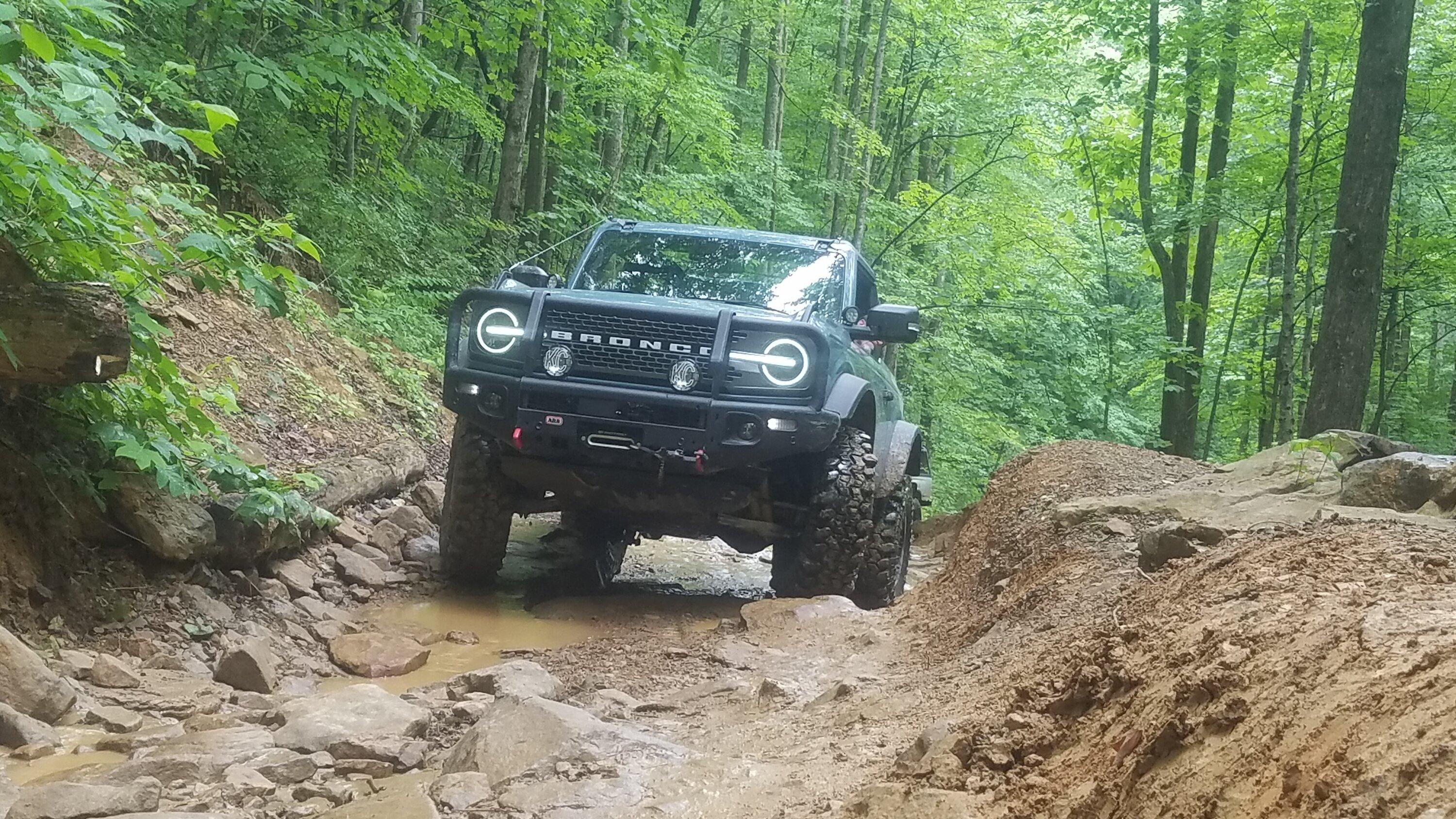 Ford Bronco Hit Windrock Trails for 50 miles over 10 hours 20230601_132528