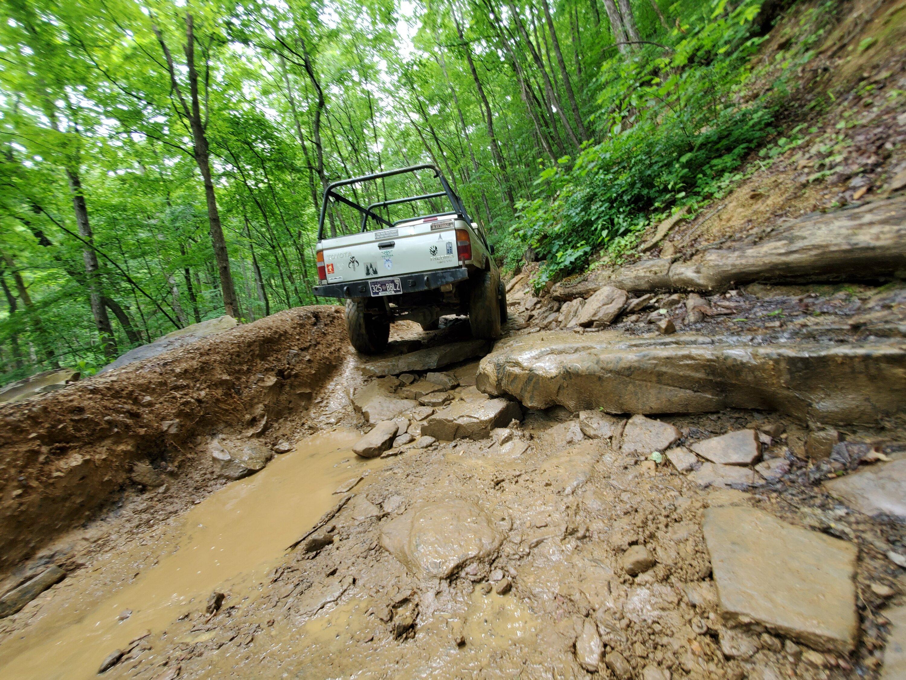 Ford Bronco Hit Windrock Trails for 50 miles over 10 hours 20230601_132929