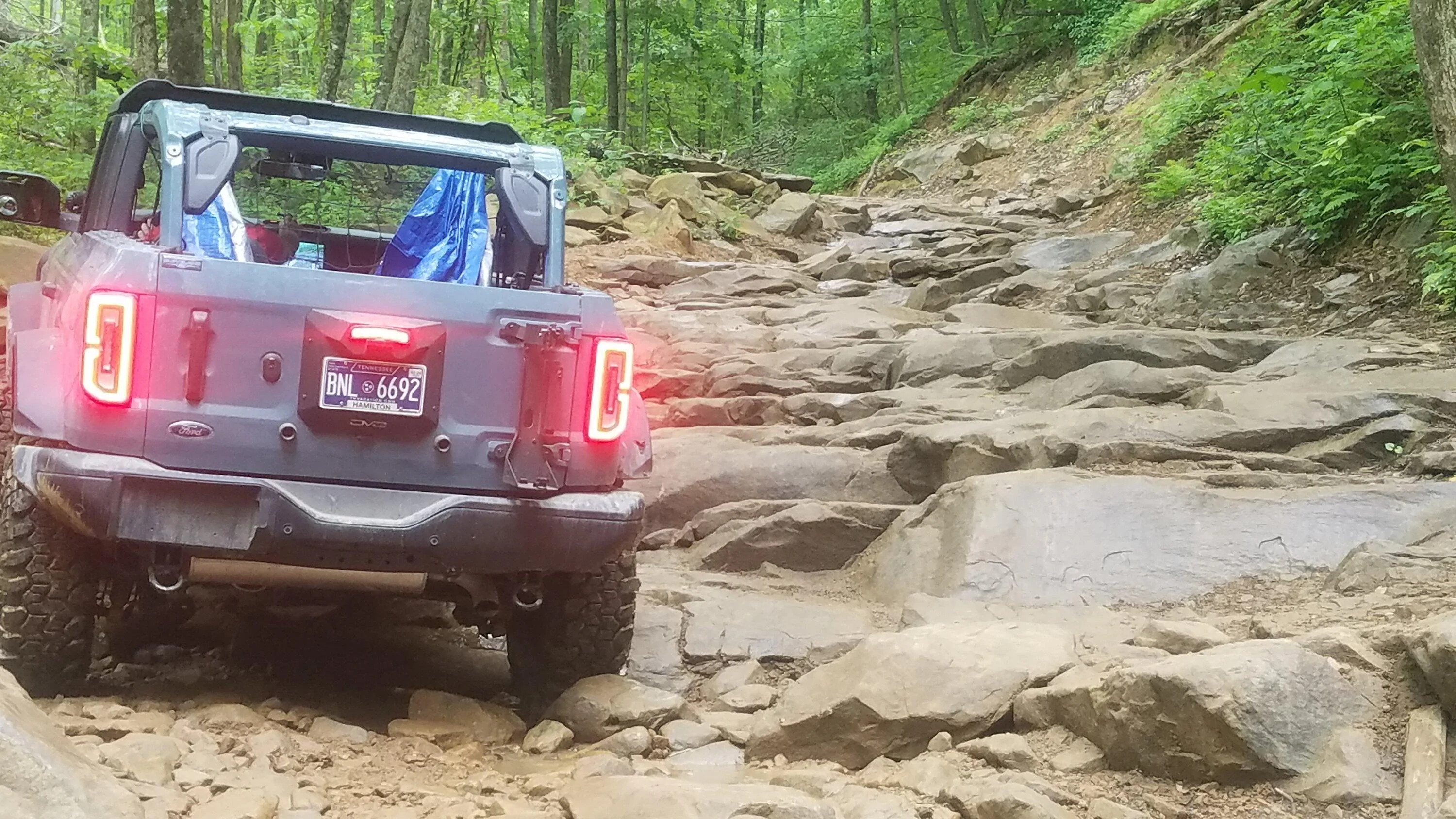 Ford Bronco Hit Windrock Trails for 50 miles over 10 hours 20230601_133605
