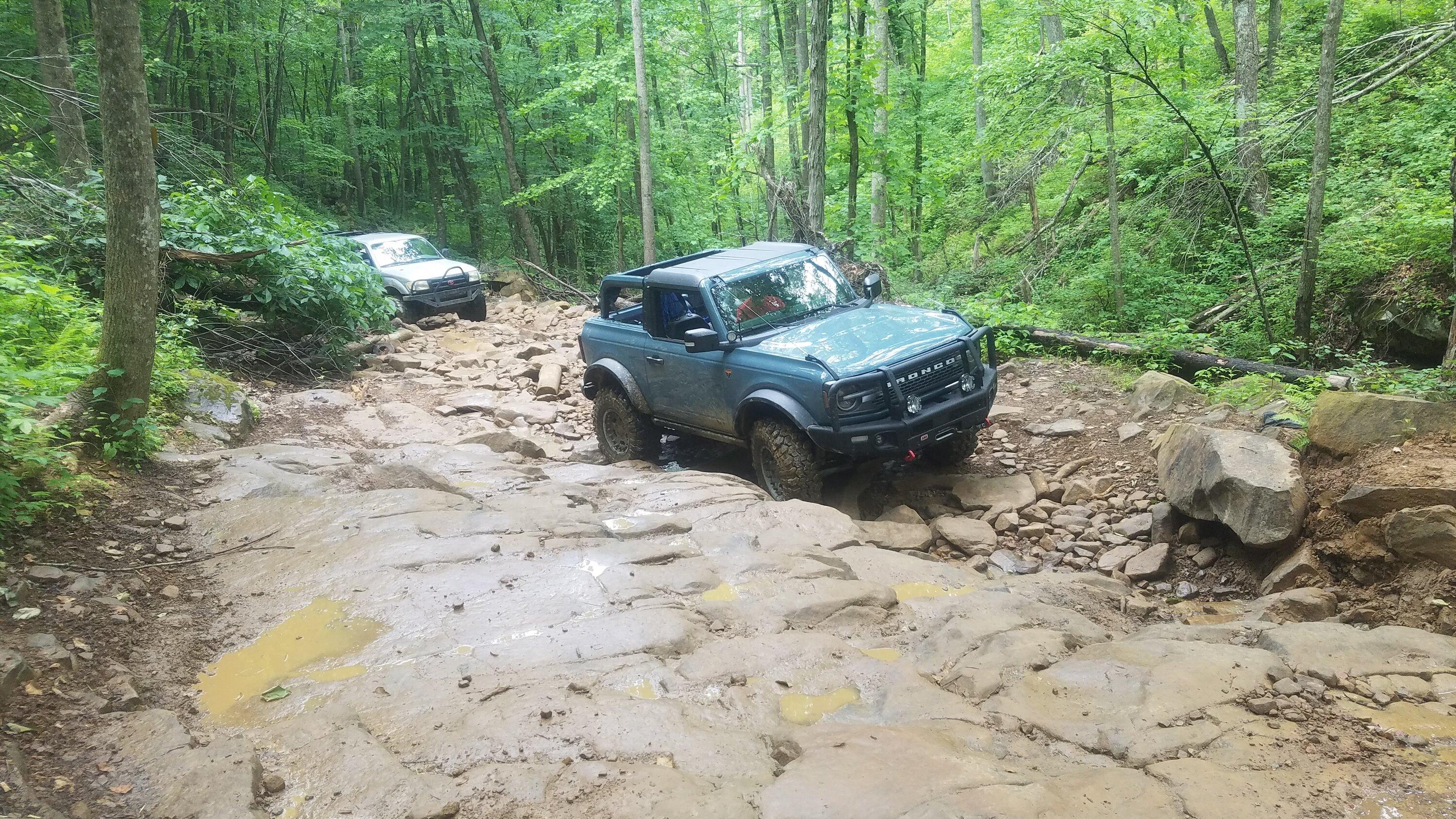 Ford Bronco Hit Windrock Trails for 50 miles over 10 hours 20230601_133655