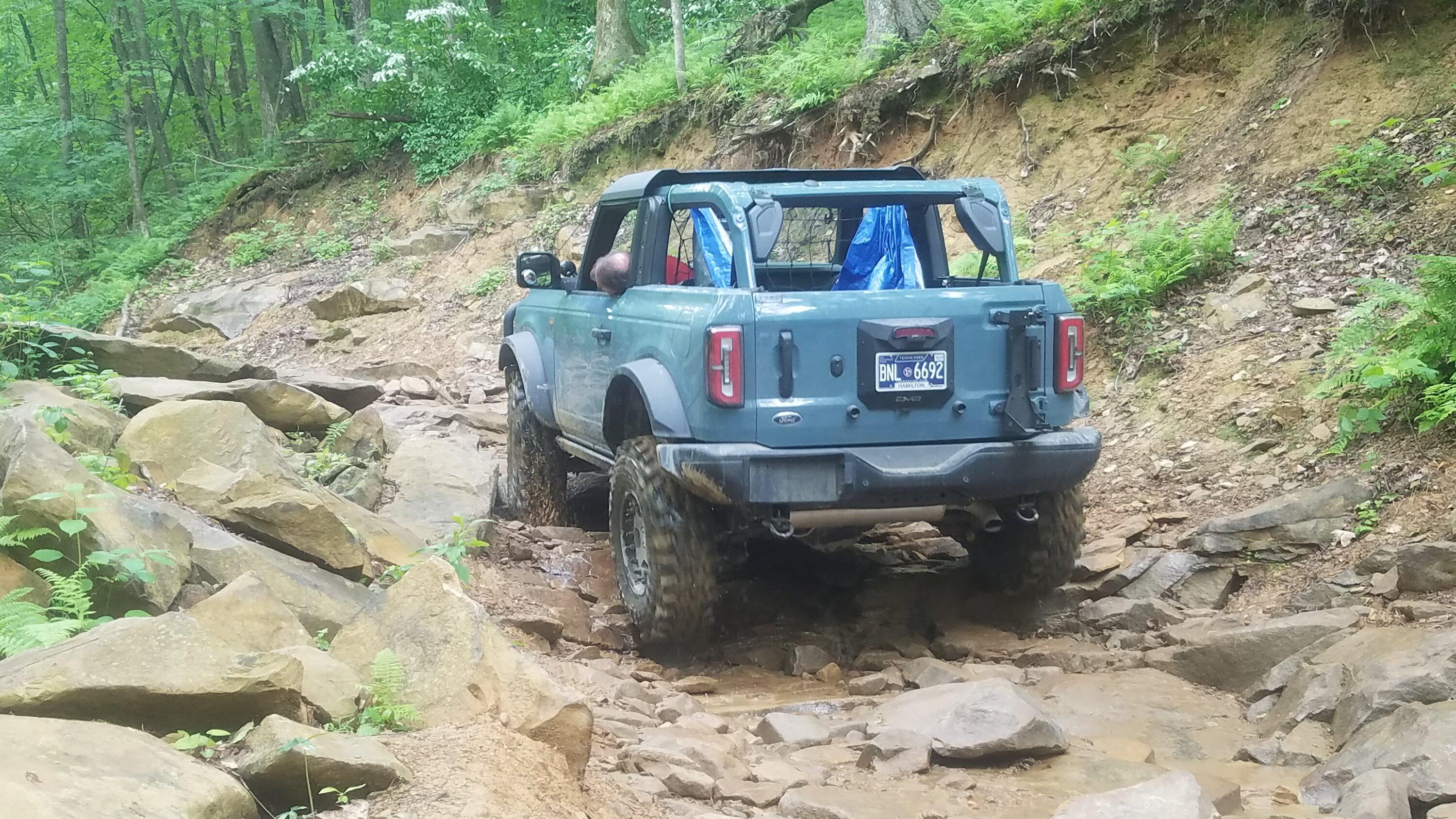 Ford Bronco Hit Windrock Trails for 50 miles over 10 hours 20230601_133822