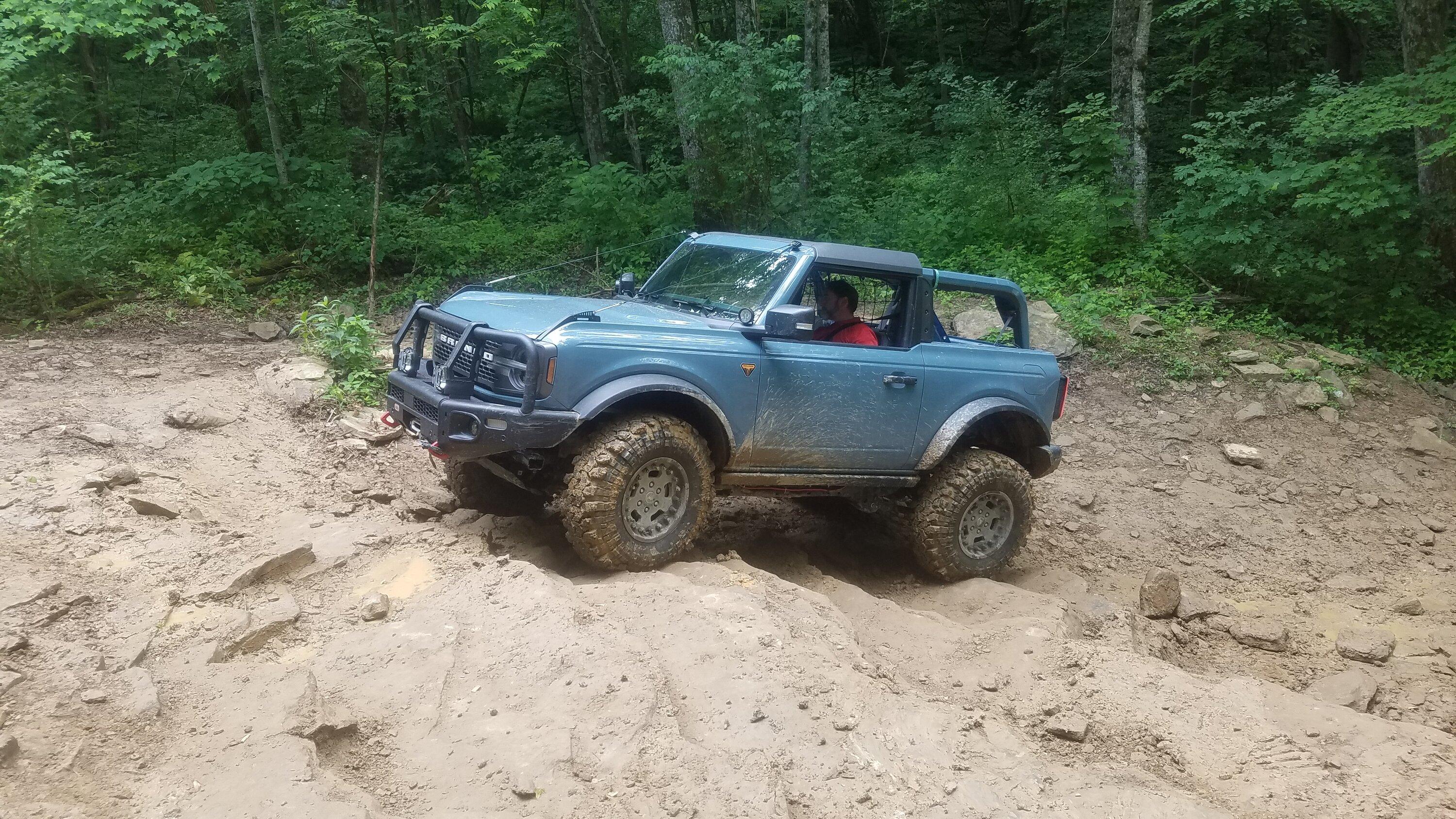 Ford Bronco Hit Windrock Trails for 50 miles over 10 hours 20230601_135532