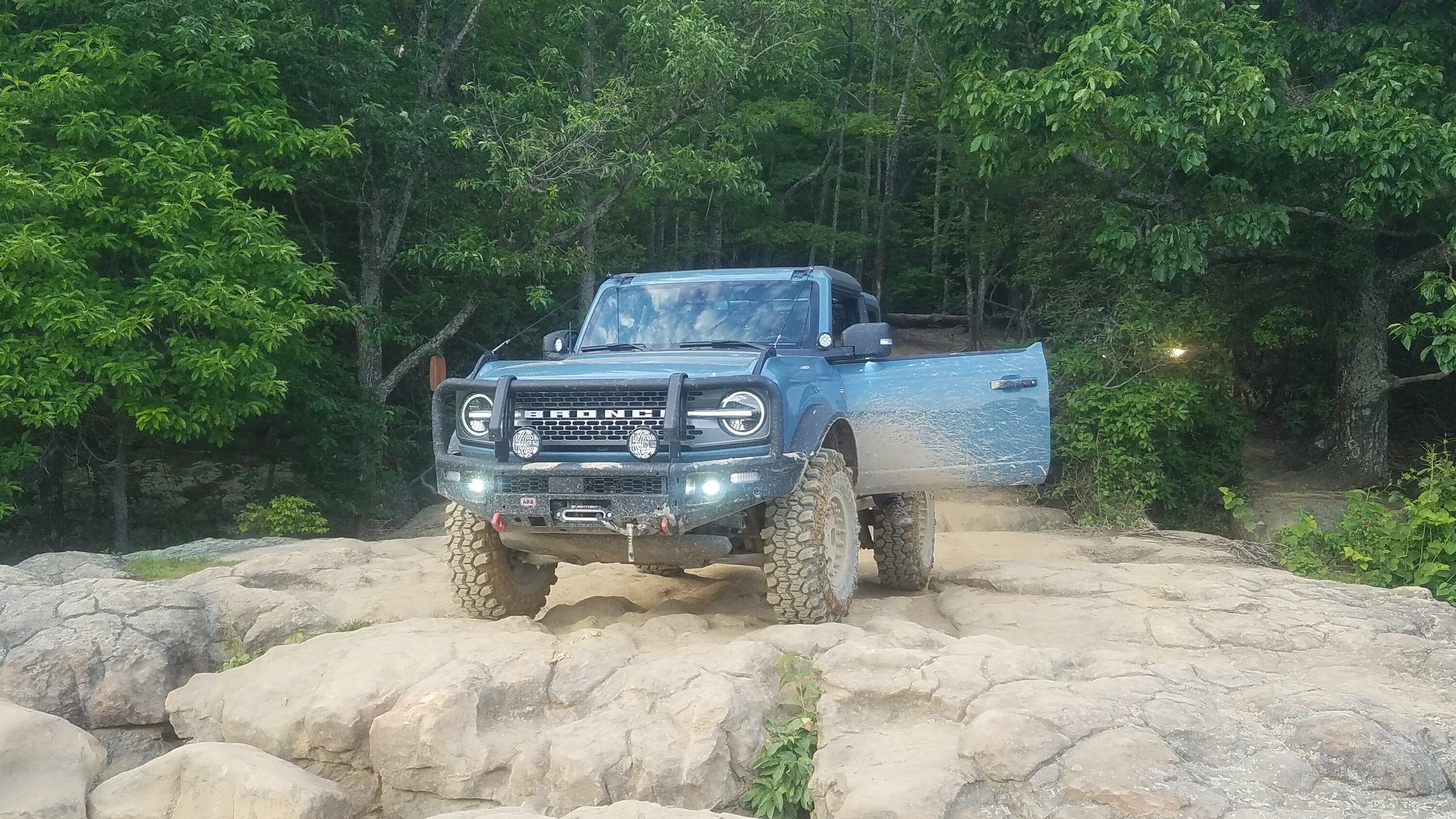 Ford Bronco Hit Windrock Trails for 50 miles over 10 hours 20230601_195513
