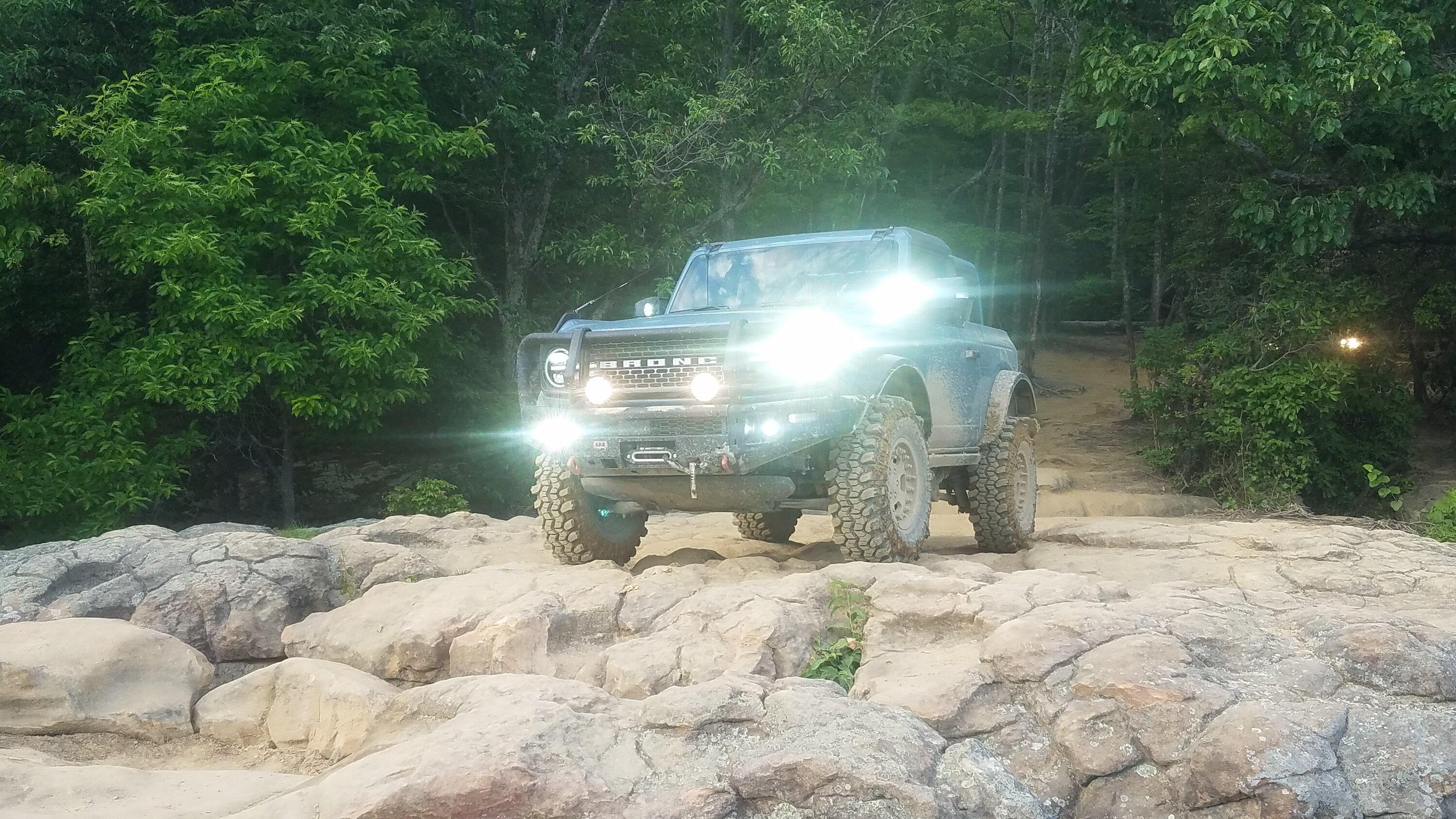Ford Bronco Hit Windrock Trails for 50 miles over 10 hours 20230601_195542