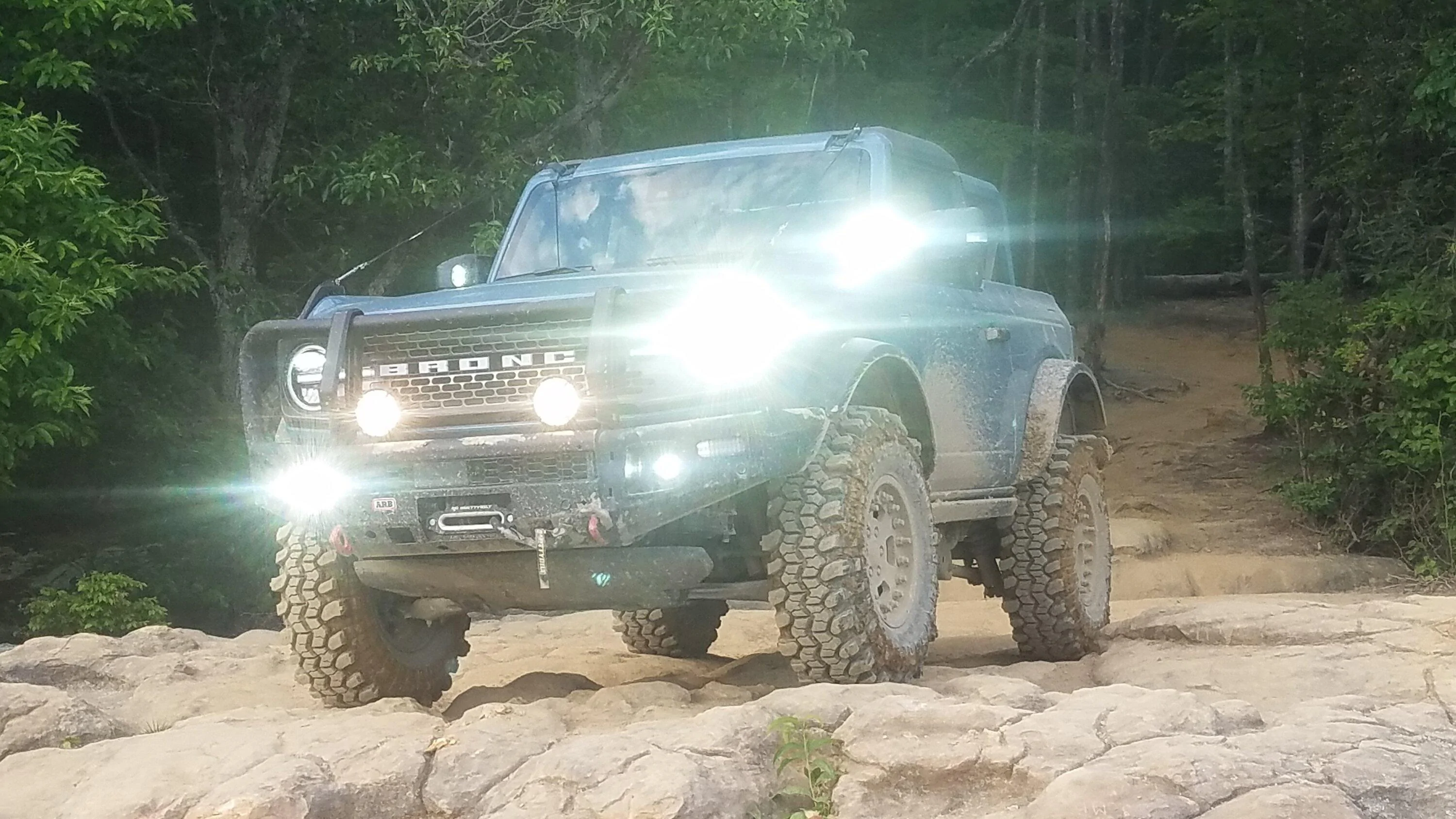 Ford Bronco Hit Windrock Trails for 50 miles over 10 hours 20230601_195547