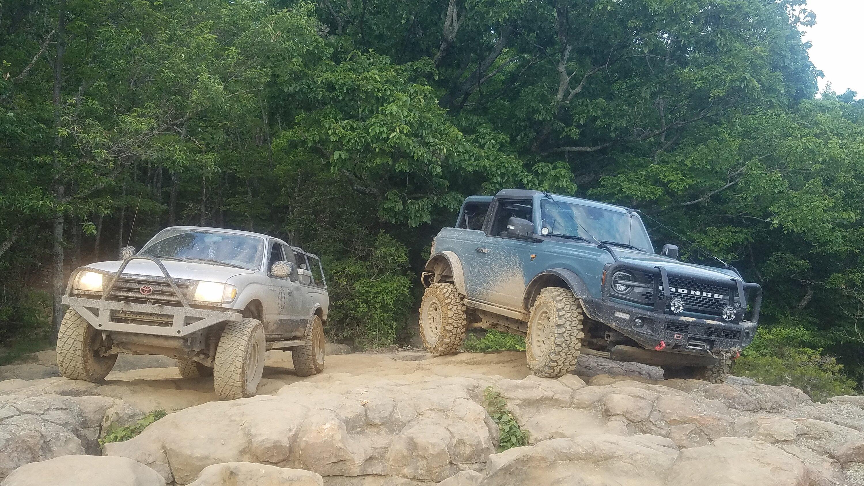 Ford Bronco Hit Windrock Trails for 50 miles over 10 hours 20230601_200020