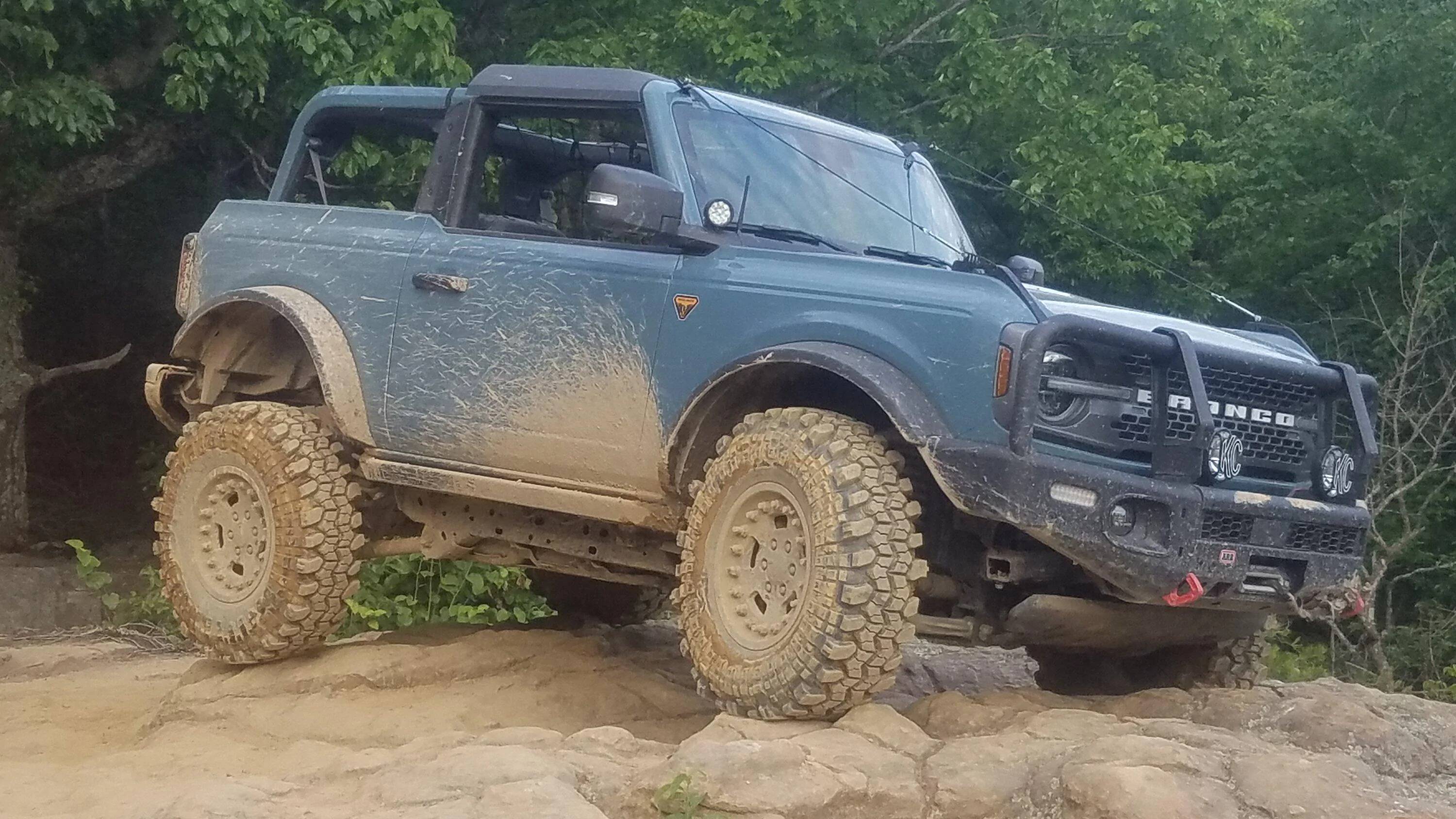 Ford Bronco Hit Windrock Trails for 50 miles over 10 hours 20230601_200029