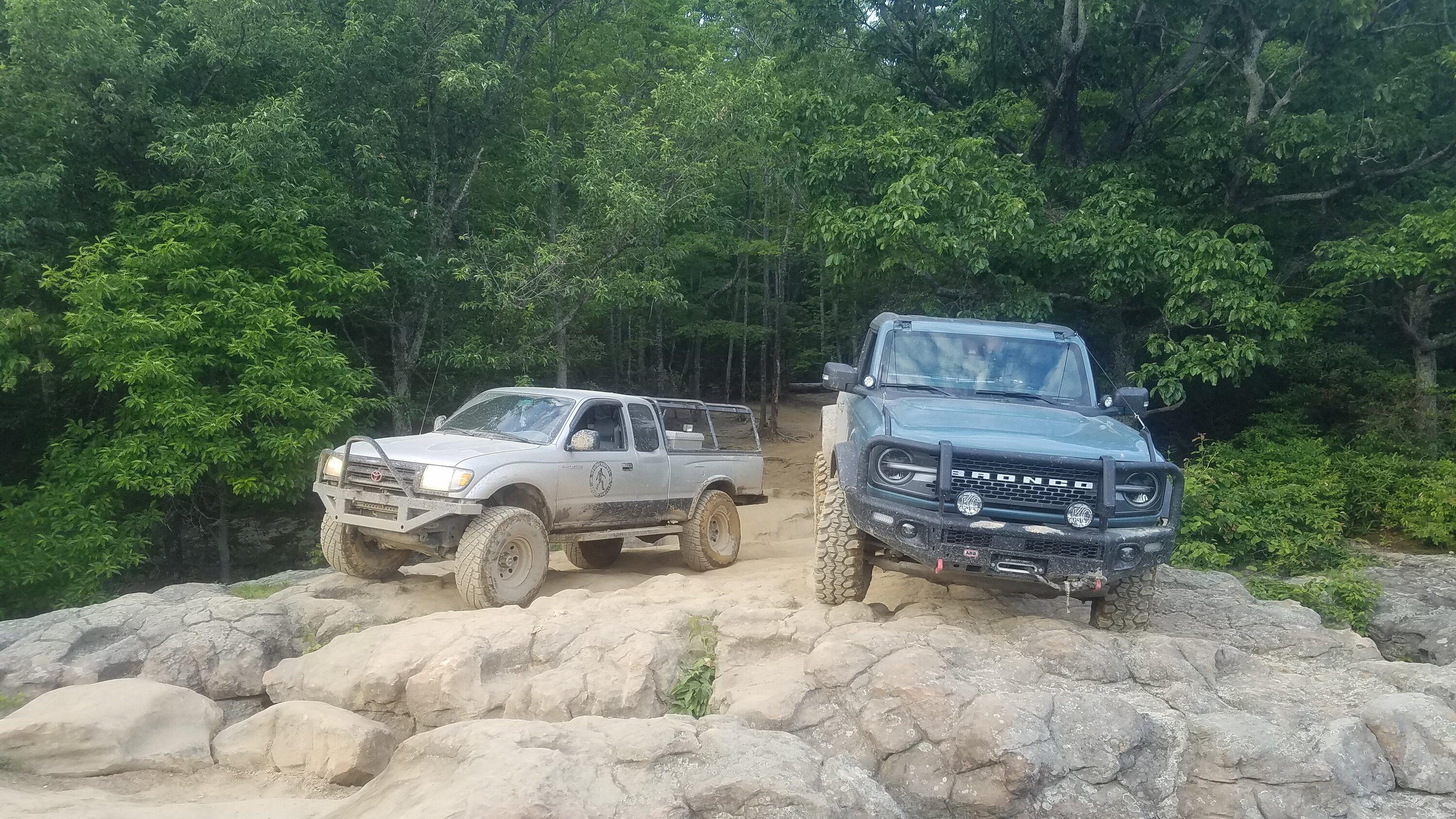 Ford Bronco Hit Windrock Trails for 50 miles over 10 hours 20230601_200046