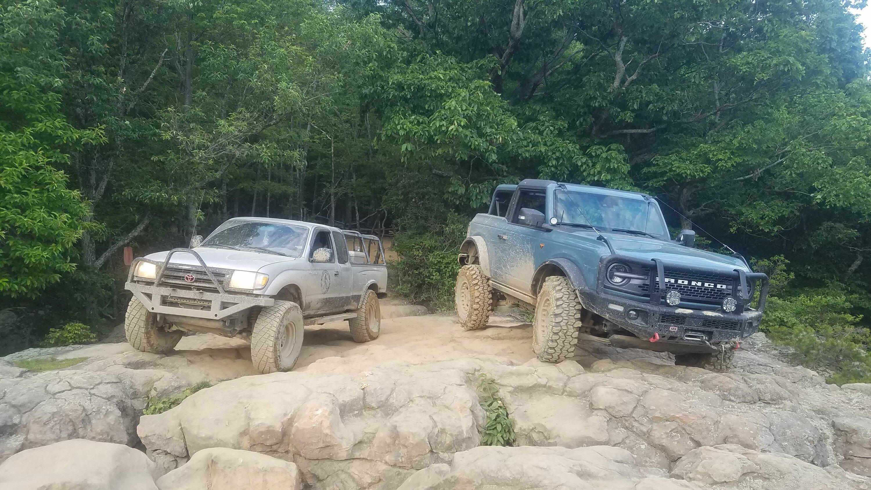 Ford Bronco Hit Windrock Trails for 50 miles over 10 hours 20230601_200141