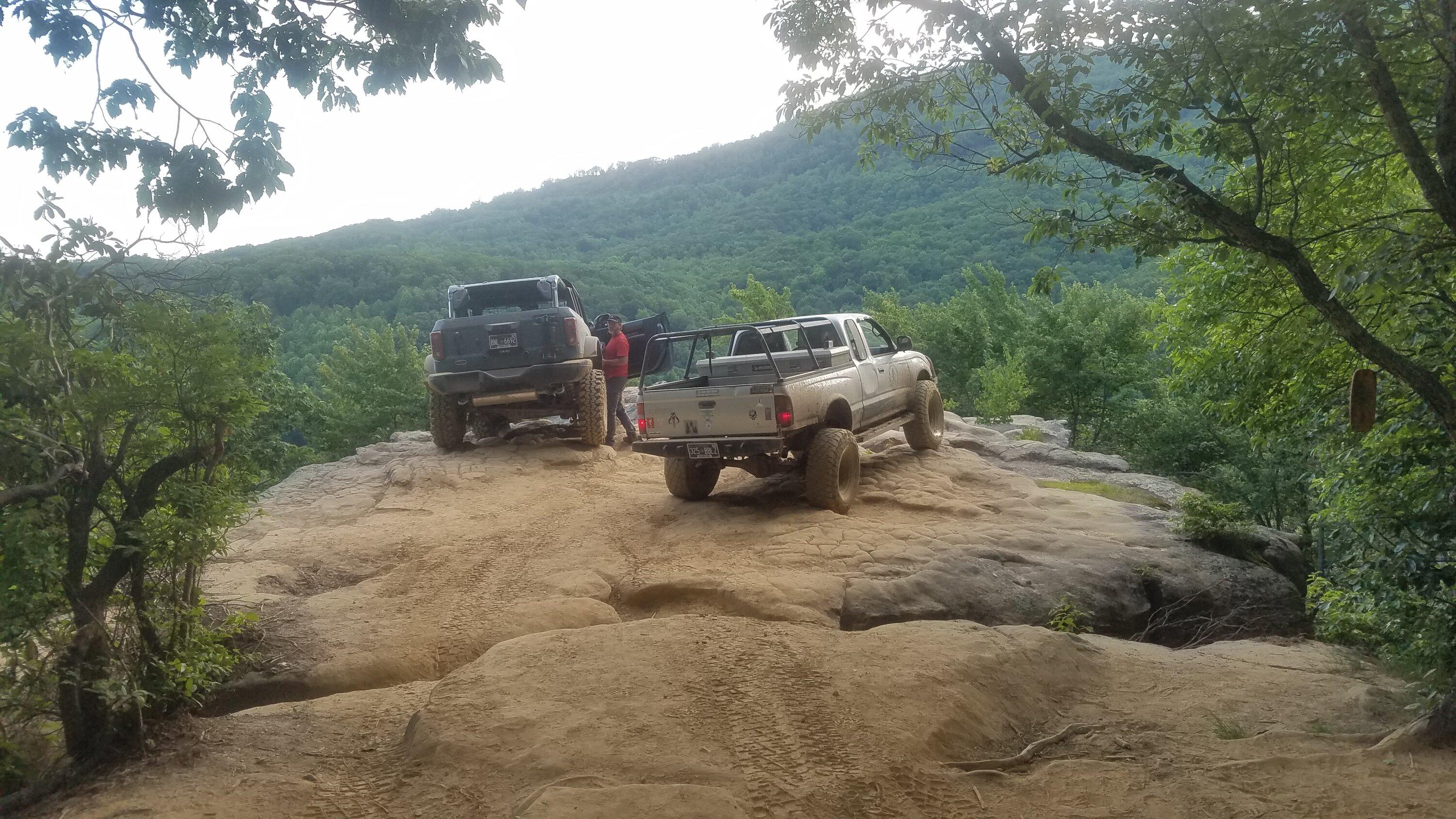Ford Bronco Hit Windrock Trails for 50 miles over 10 hours 20230601_200349
