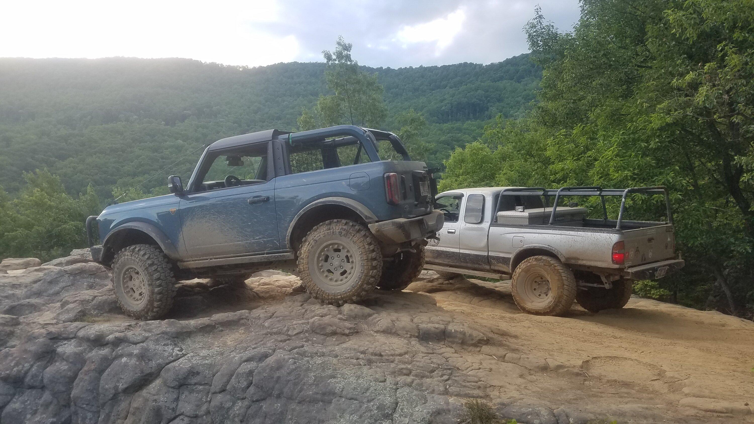 Ford Bronco Hit Windrock Trails for 50 miles over 10 hours 20230601_200507