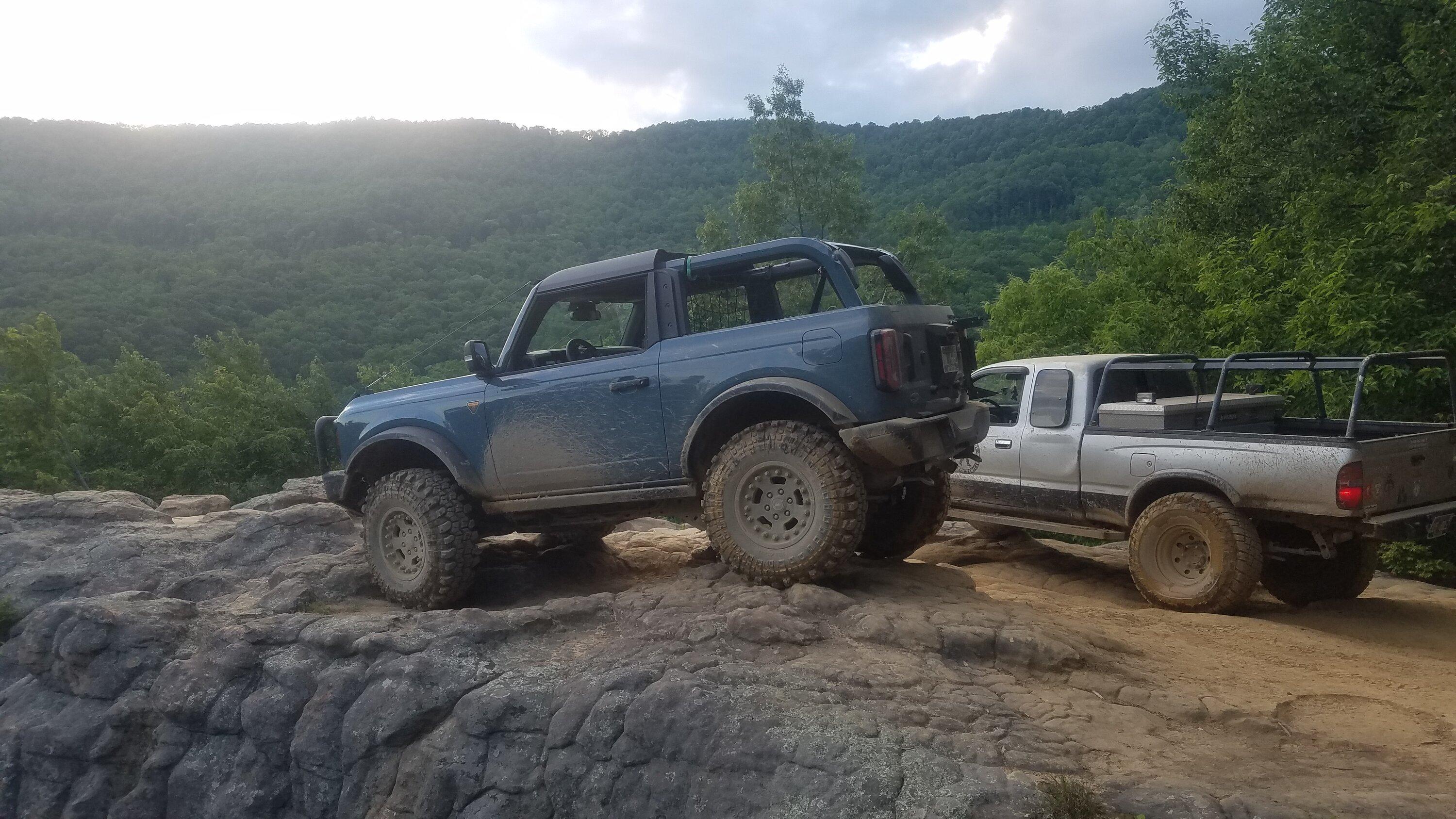 Ford Bronco Hit Windrock Trails for 50 miles over 10 hours 20230601_200514