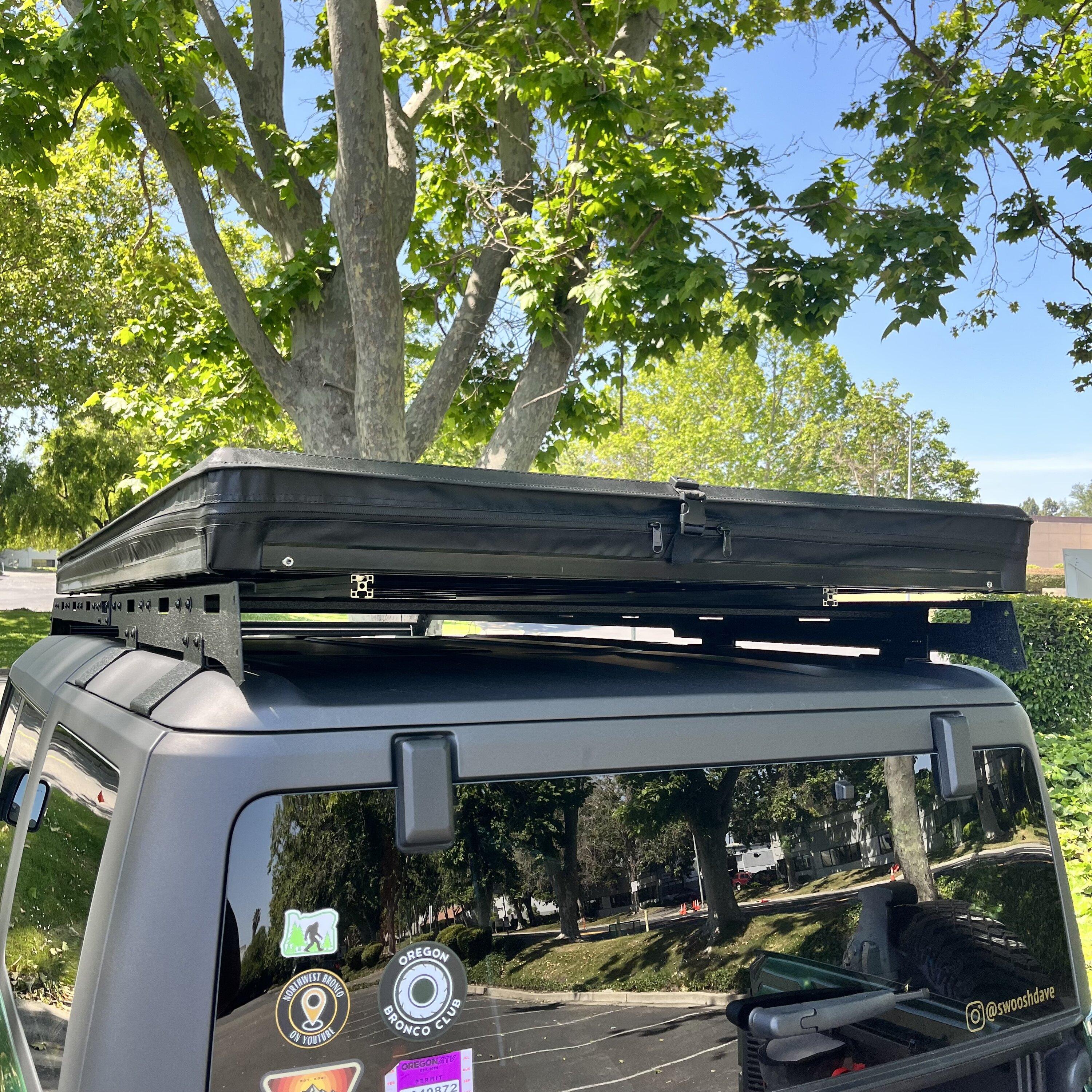 Ford Bronco Inspired Overland RTT and Hooke Roof Rack installed IMG_0557