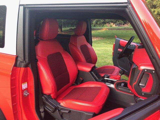 Ford Bronco My 2 Door Race Red Bronco Heritage Build red1