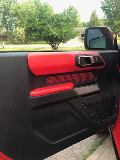 Ford Bronco My 2 Door Race Red Bronco Heritage Build red4