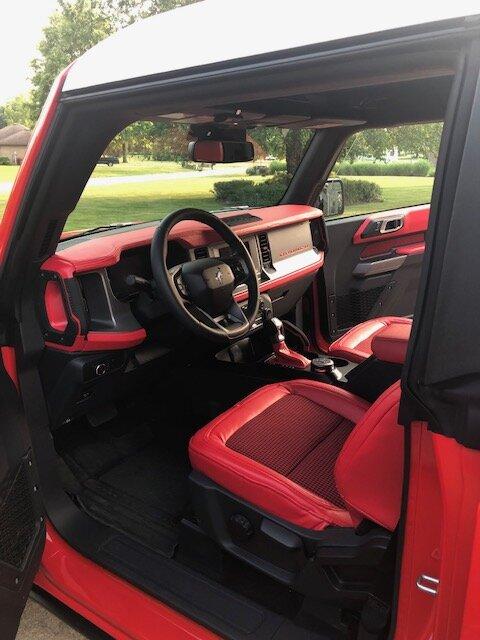 Ford Bronco My 2 Door Race Red Bronco Heritage Build red5