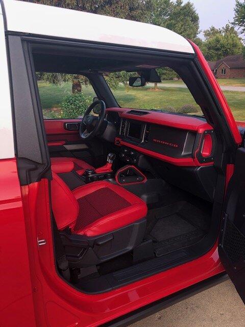 Ford Bronco My 2 Door Race Red Bronco Heritage Build red6