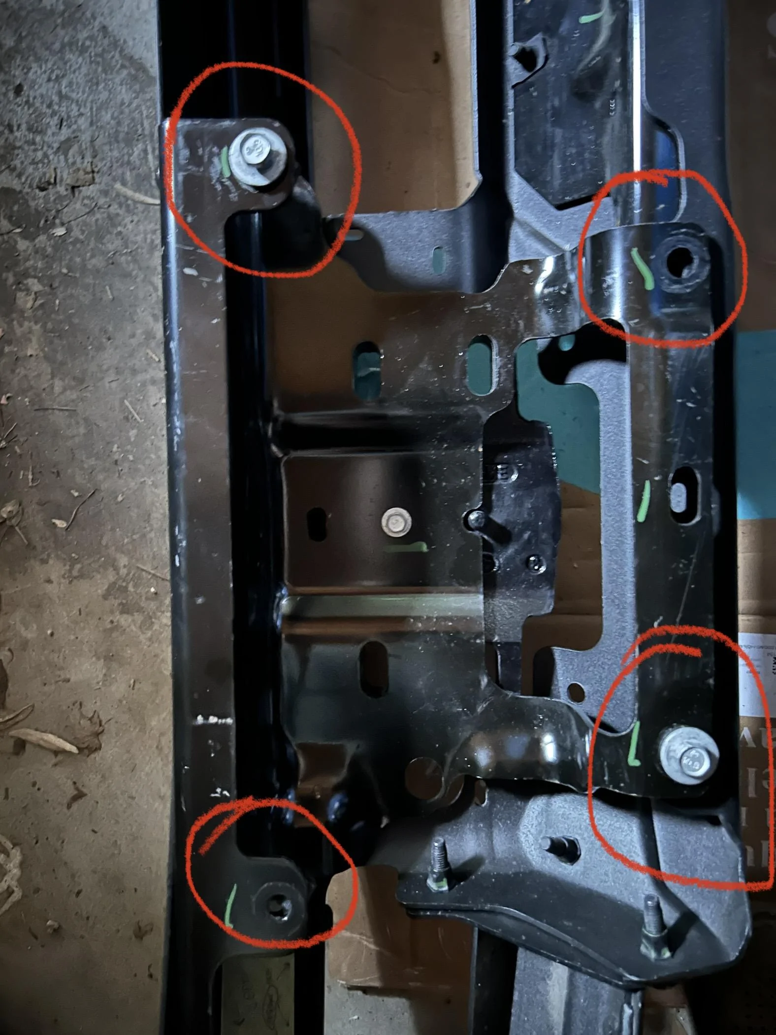 Ford Bronco Replacement Bolts for Heavy Duty Modular Front Bumper? IMG_2820