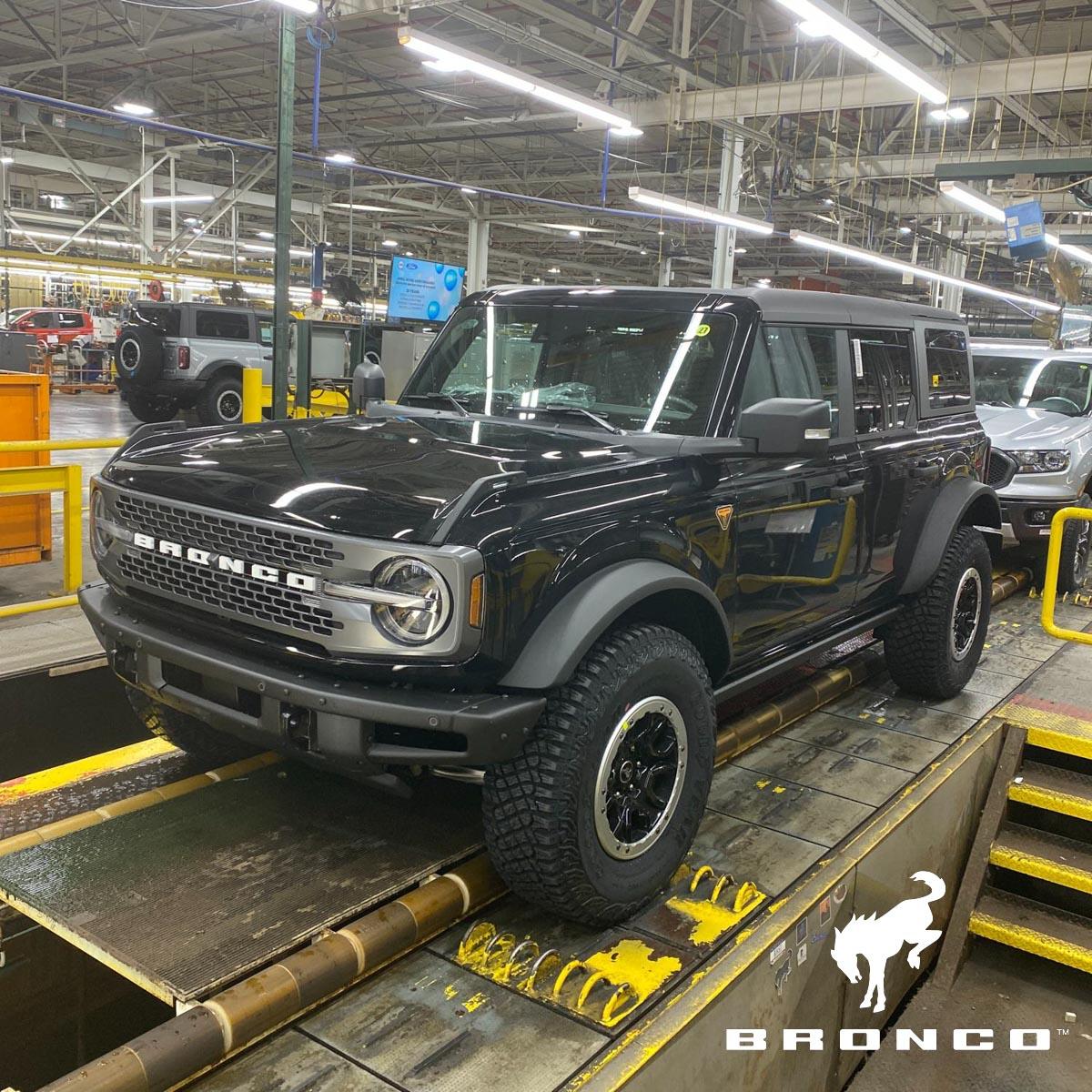 Ford Bronco Bronco Build Week 4/10/2023 bronco