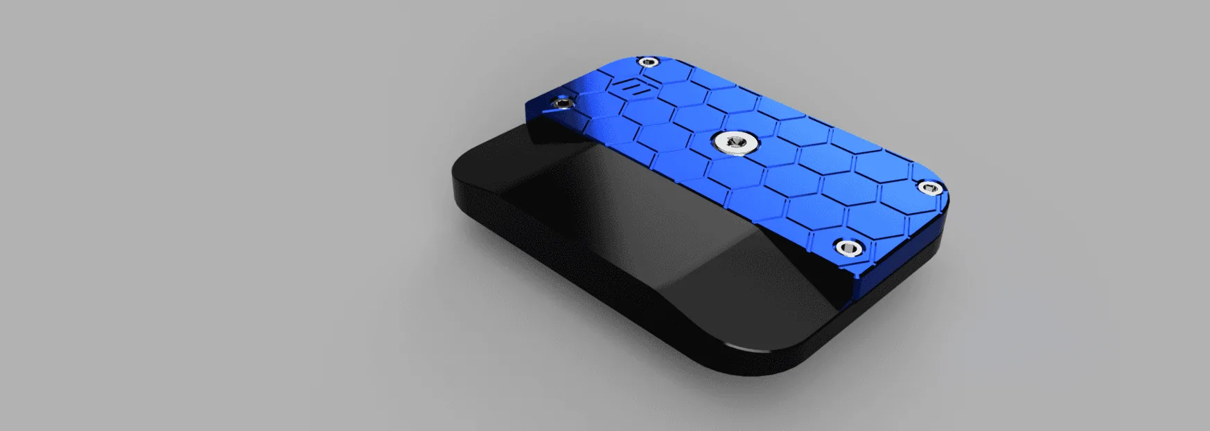 Ford Bronco [New Product By ModCrate!] Modular Latch Plates Modular Latch Plate Assy (HYPERBLUE)