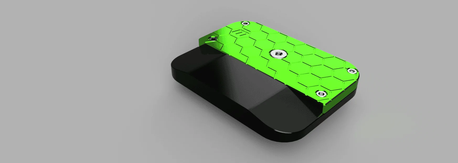 Ford Bronco [New Product By ModCrate!] Modular Latch Plates Modular Latch Plate Assy (LIME GREEN)