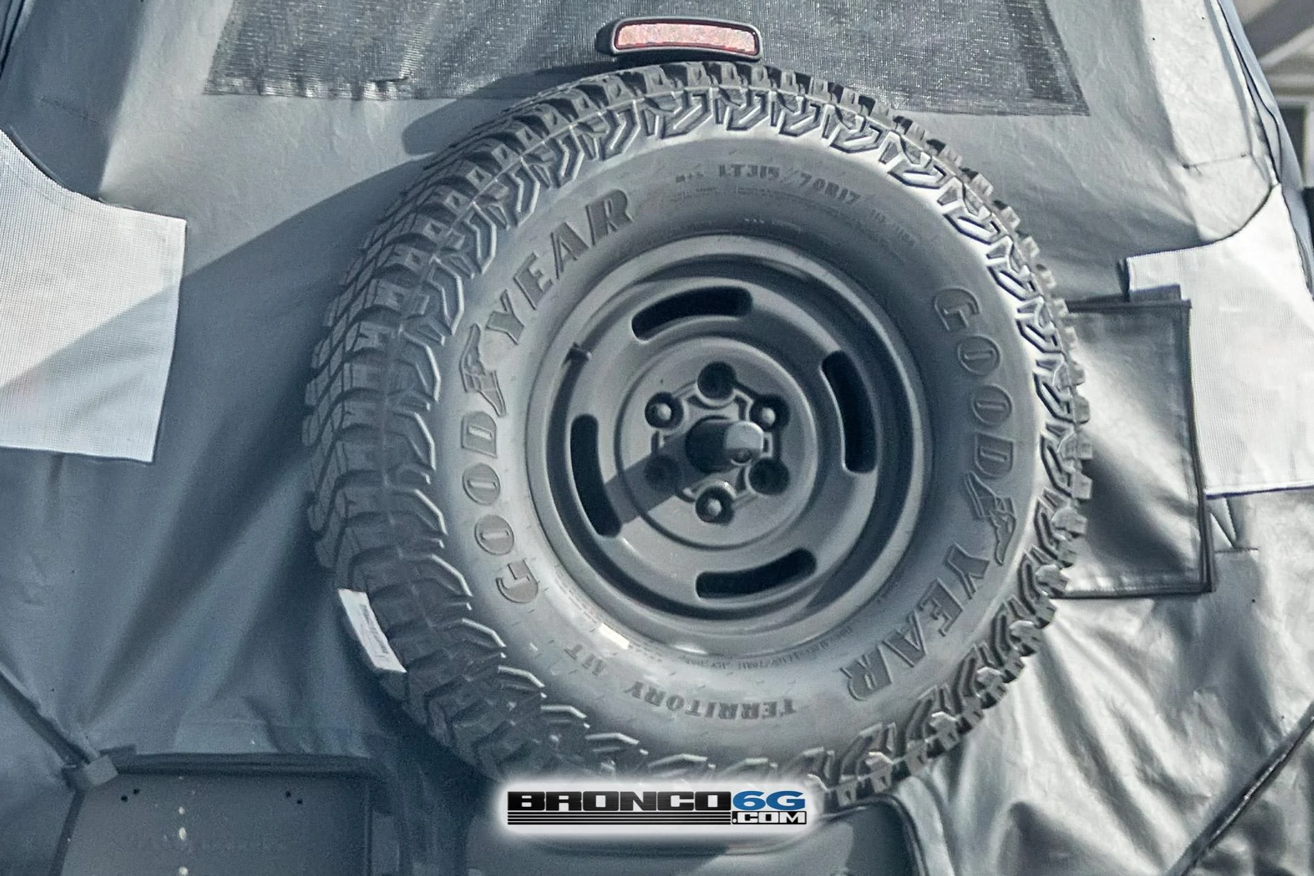 Ford Bronco WTB Heritage Wheels (Black) 2021 Bronco Heritage Edition - Bronco6g.com 13