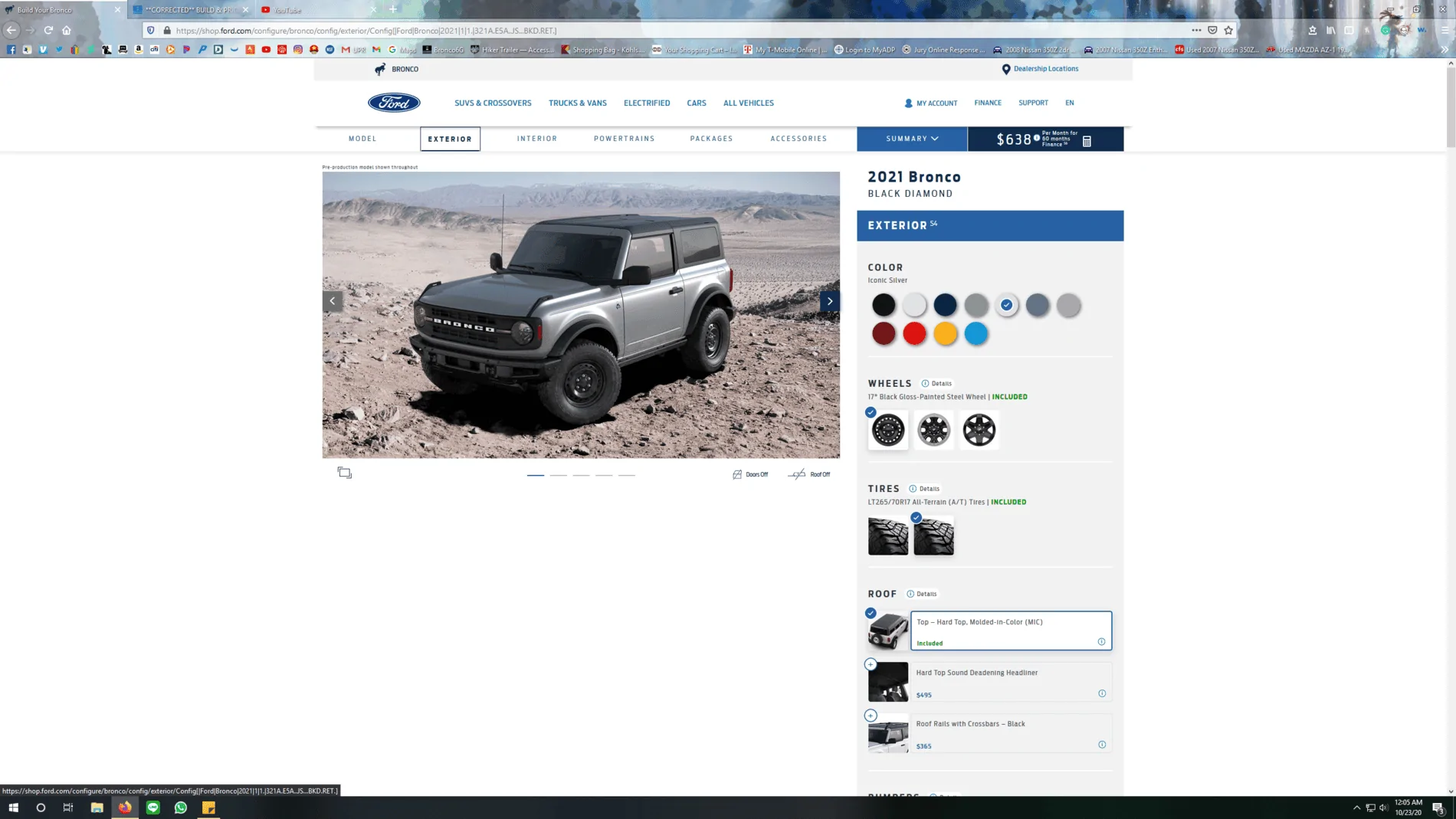 Ford Bronco **CORRECTED** BUILD & PRICE REFERENCE GUIDE for 2021 Bronco! Screenshot (99)