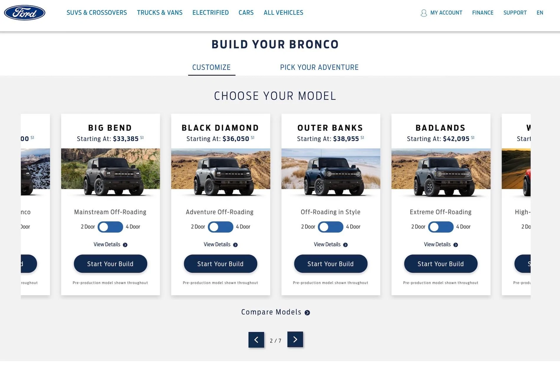 Ford Bronco 2021 Bronco BUILD & PRICE Configurator Is Finally Live (For Real)!! Share your build inside. 2021 Ford Bronco Build & Price Sit