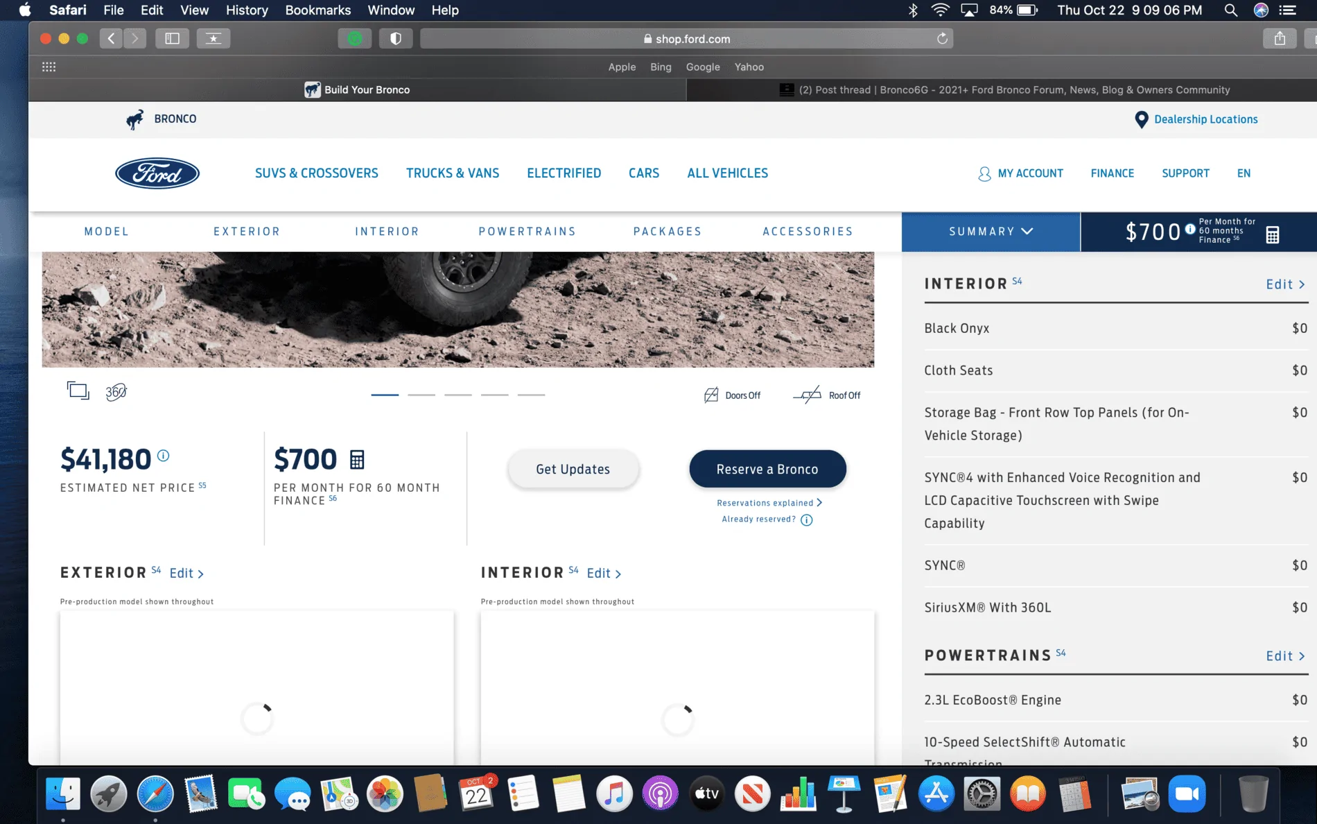 Ford Bronco 2021 Bronco BUILD & PRICE Configurator Is Finally Live (For Real)!! Share your build inside. Screen Shot 2020-10-22 at 9.09.06 PM