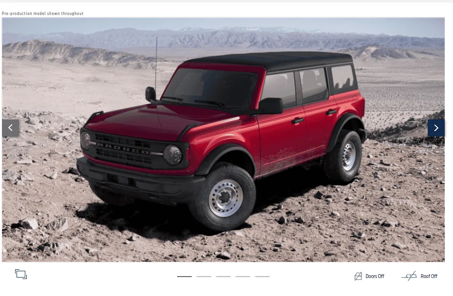 Ford Bronco Base Model Bronco Thread redpenny