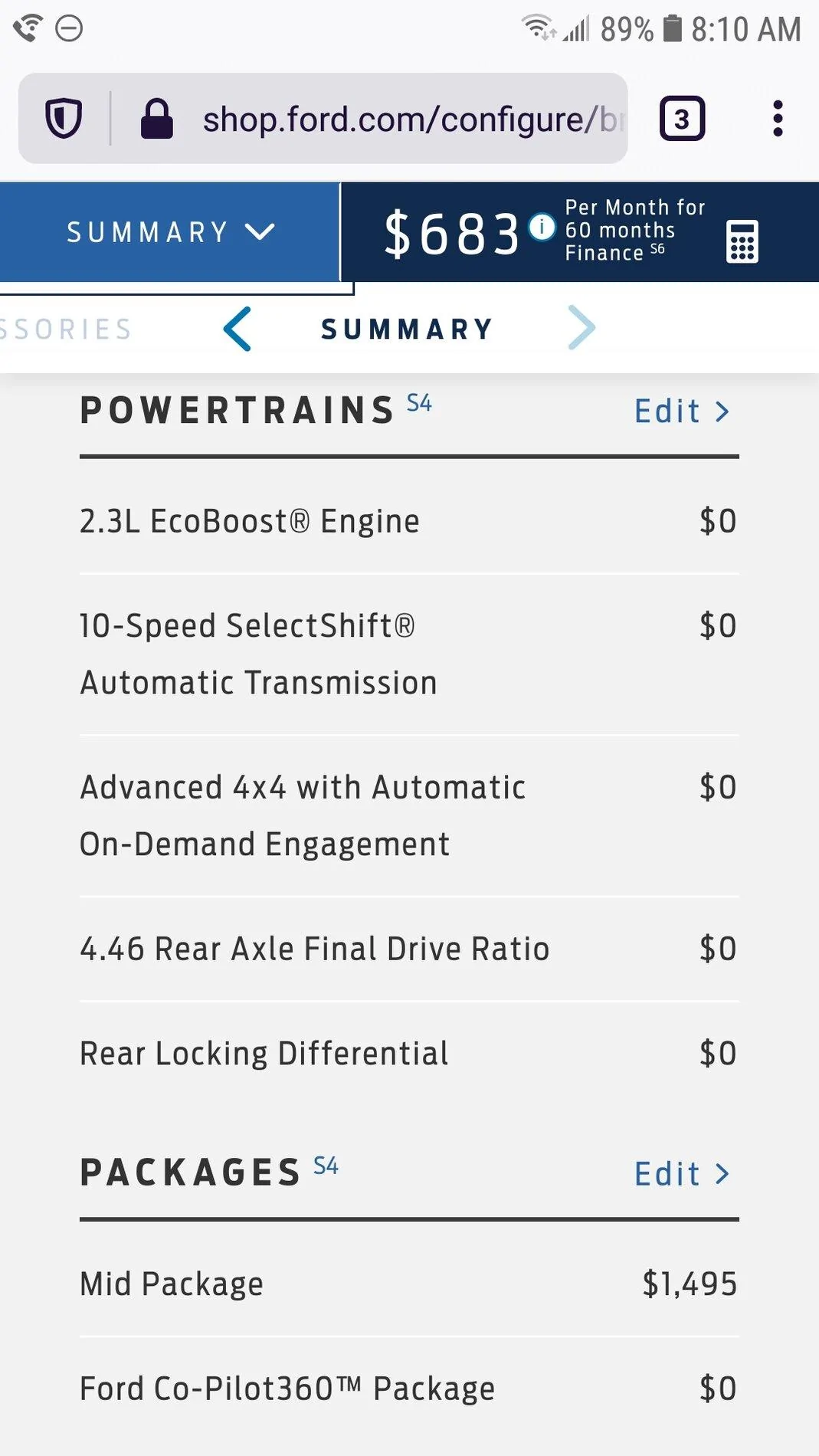 Ford Bronco Black Diamond Bronco Thread Screenshot_20201023-081029_Firefox