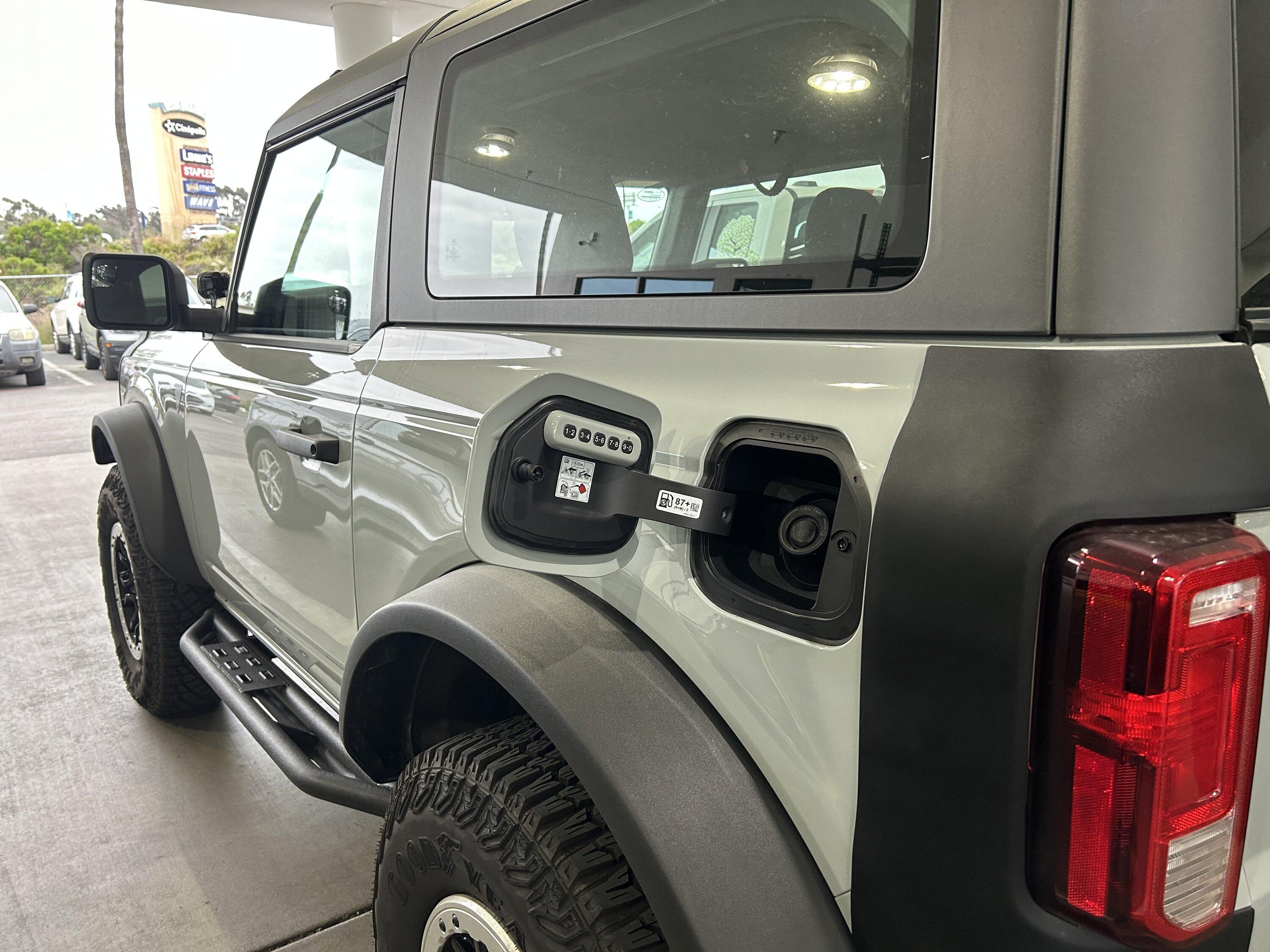 Ford Bronco Keyless Entry Keypad Relocation IMG_5174