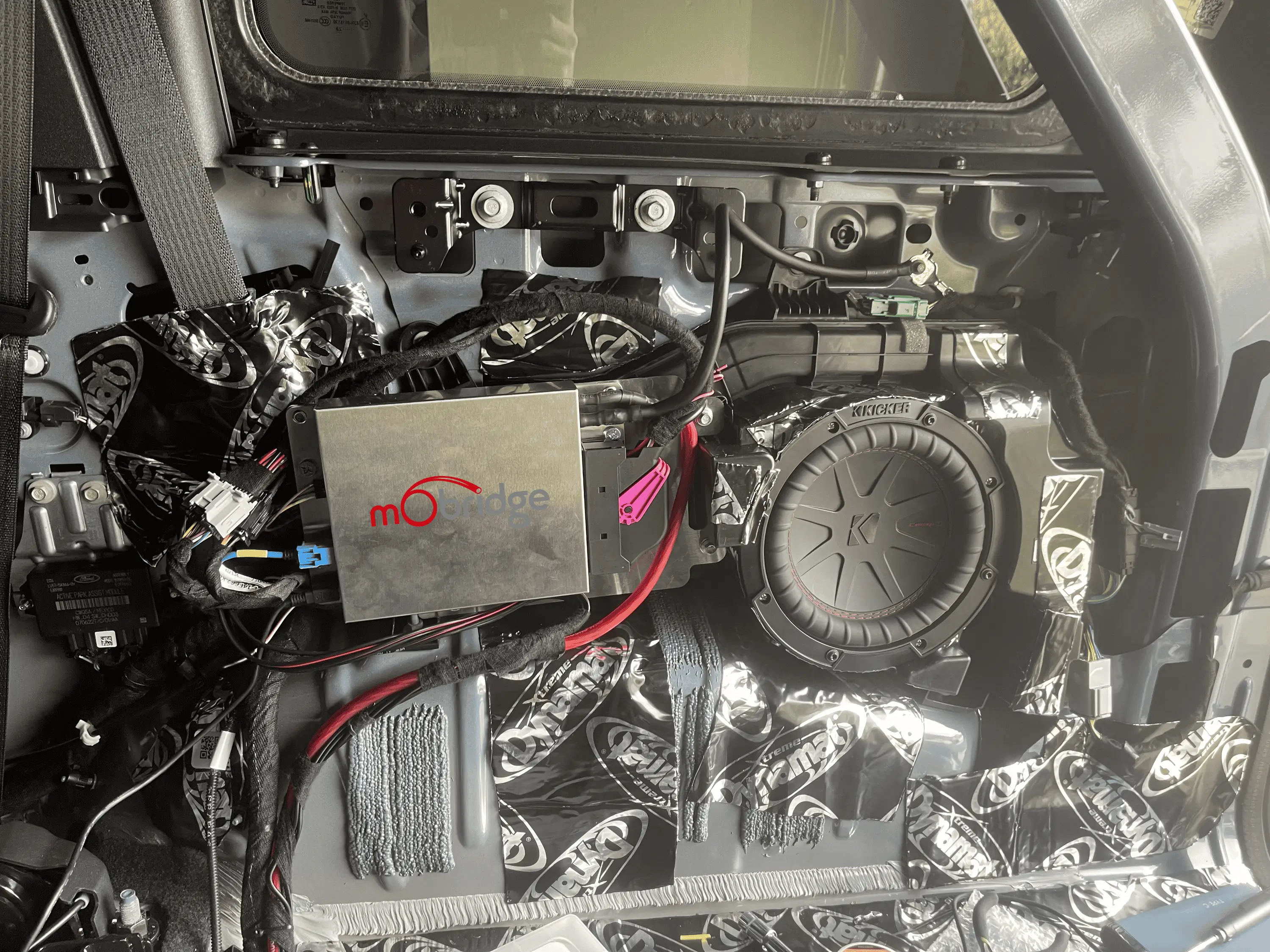 Ford Bronco Base audio system line level interface possible | mObridge in car