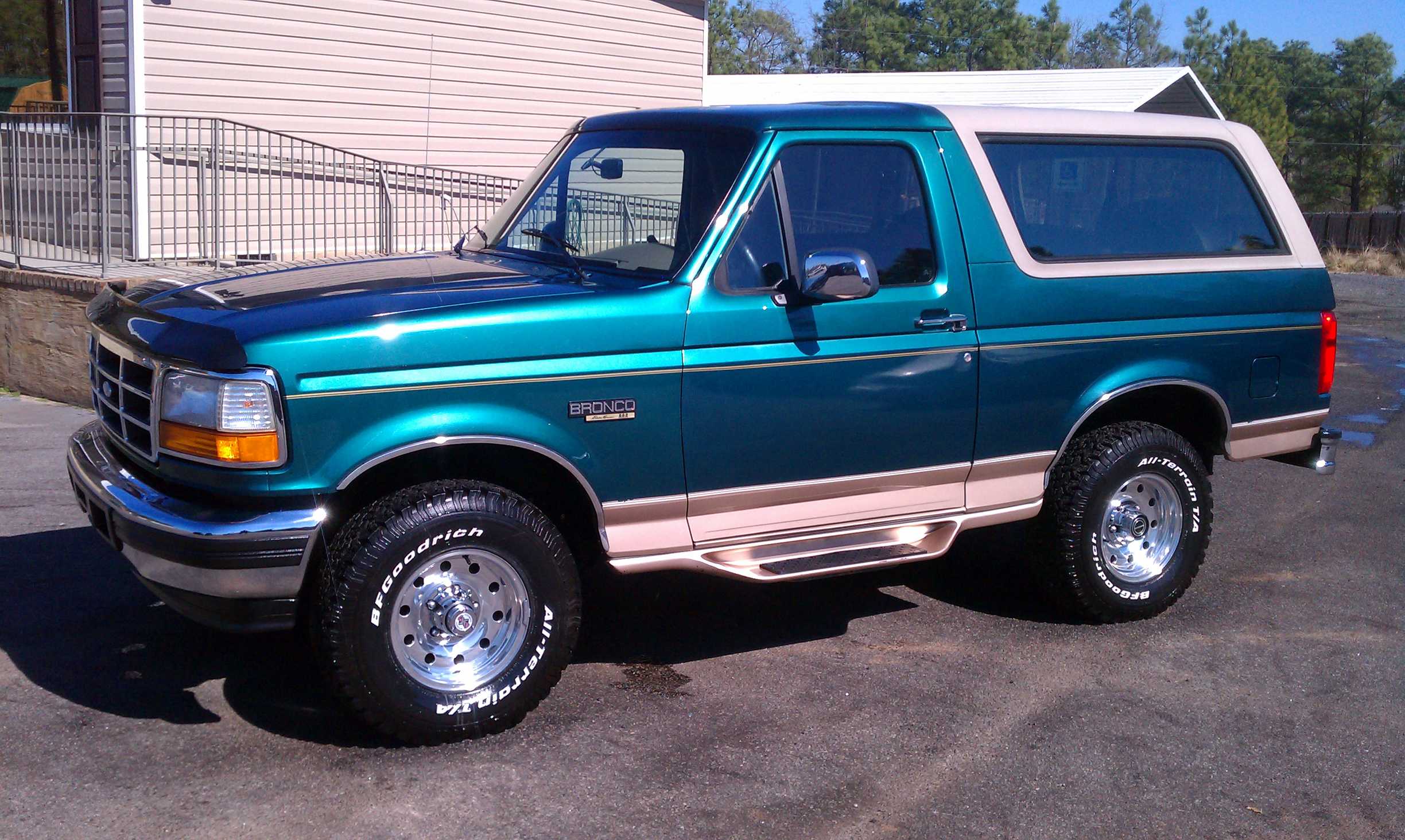 Ford Bronco Ford Performance Braptor Rear Brace Installed on Everglades IMG_0117