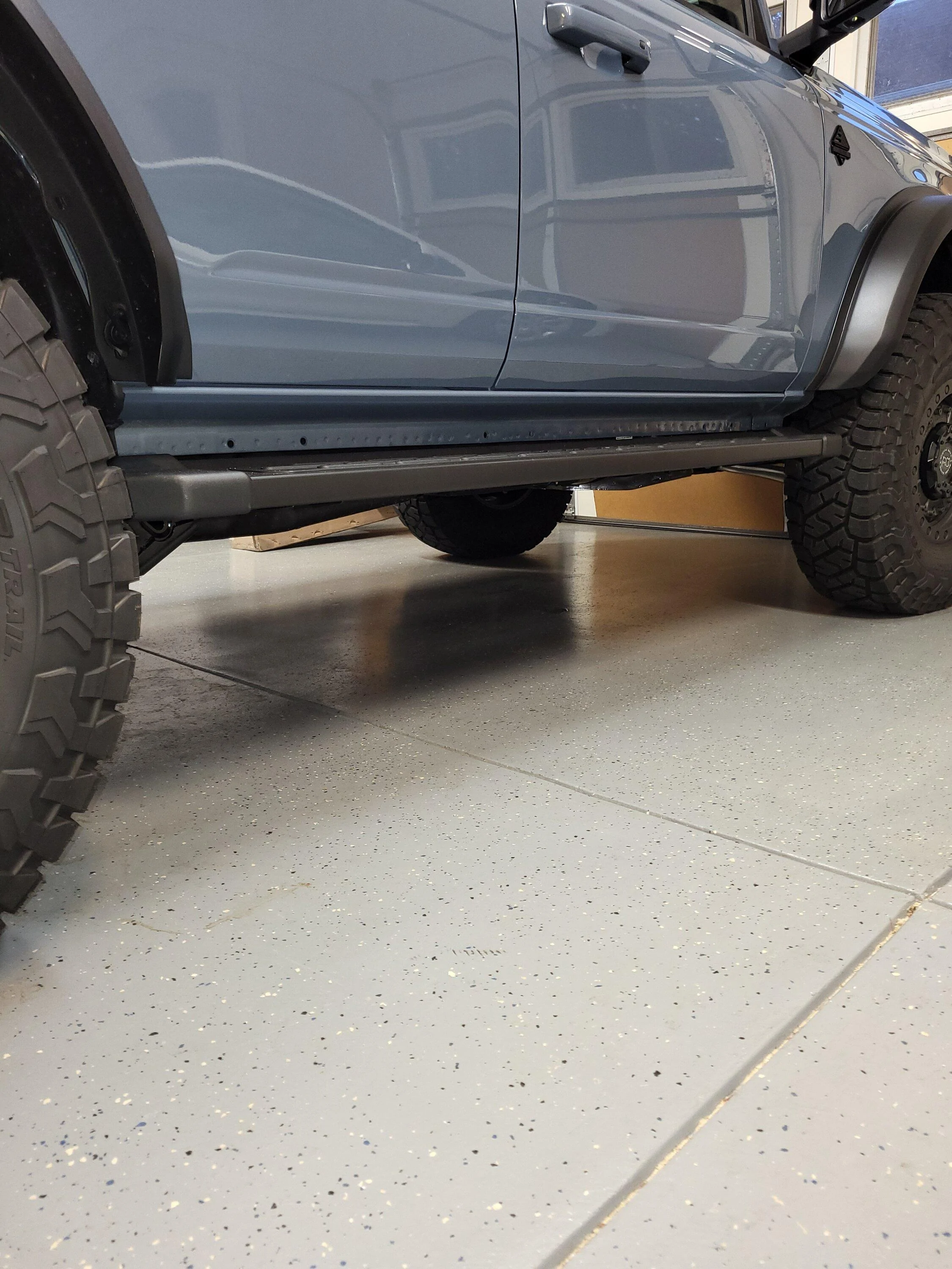 Ford Bronco Operation "Raise Factory Running Boards" 20230604_204031