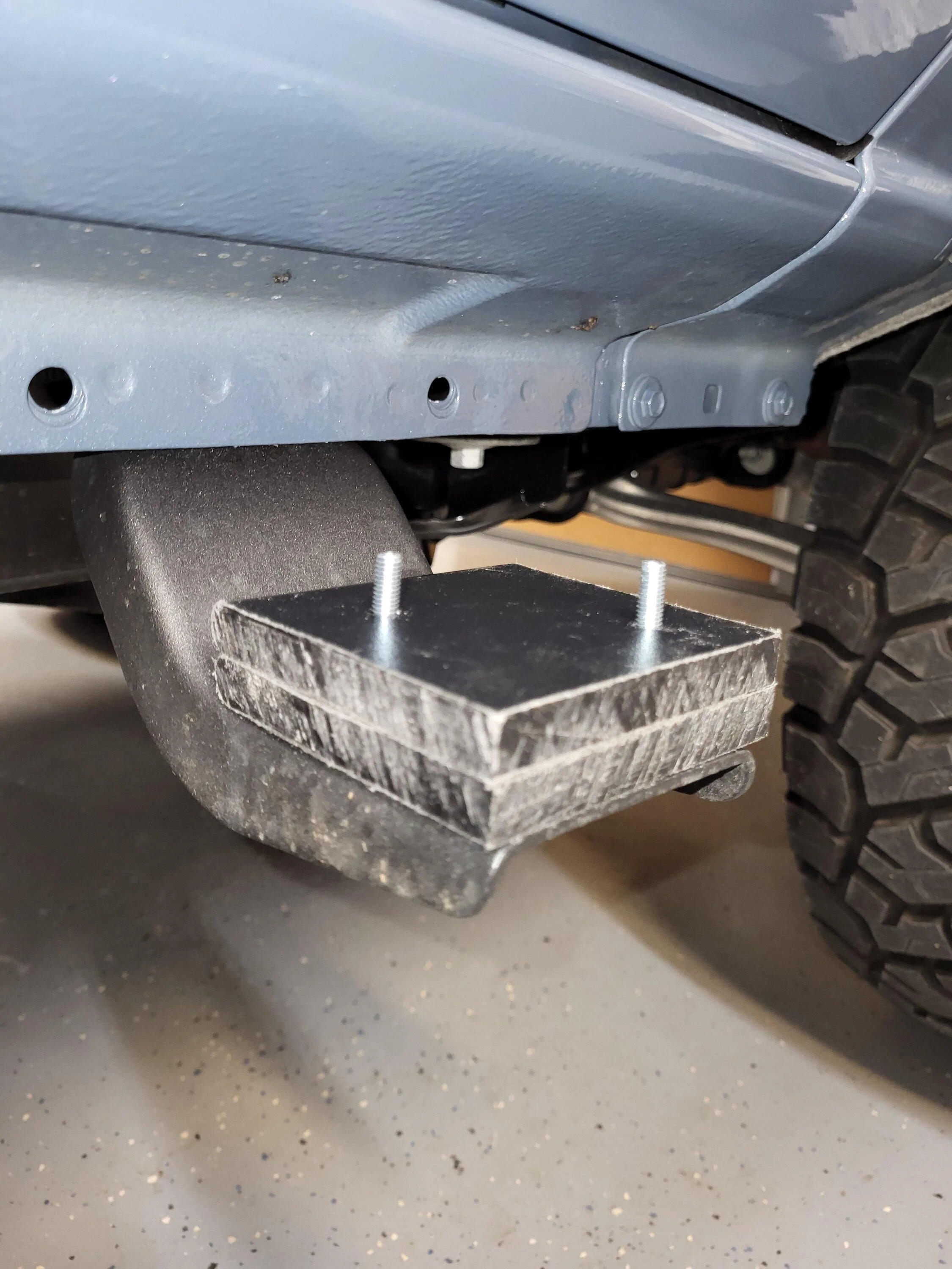 Ford Bronco Operation "Raise Factory Running Boards" 20230604_222909