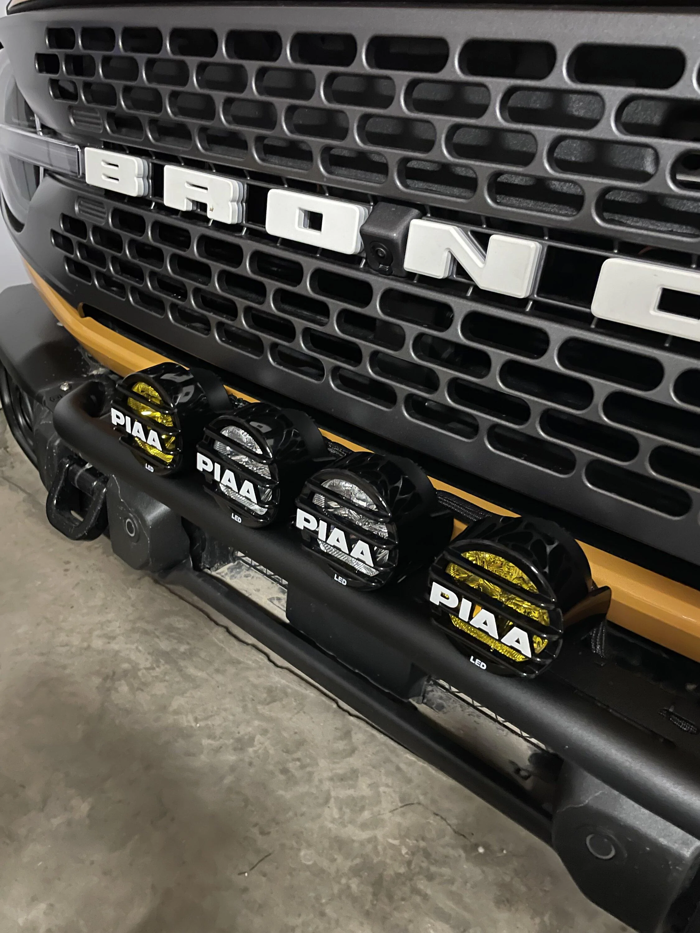 Ford Bronco Capable Bumper Light Bar IMG_2347