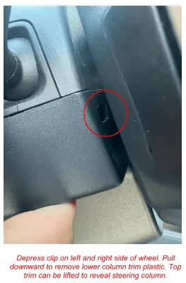 Ford Bronco Bronco Raptor Steering Wheel Swap w/ Functional Paddles -- DIY installation writeup 1686134955232