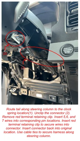 Ford Bronco Bronco Raptor Steering Wheel Swap w/ Functional Paddles -- DIY installation writeup 1686135040710
