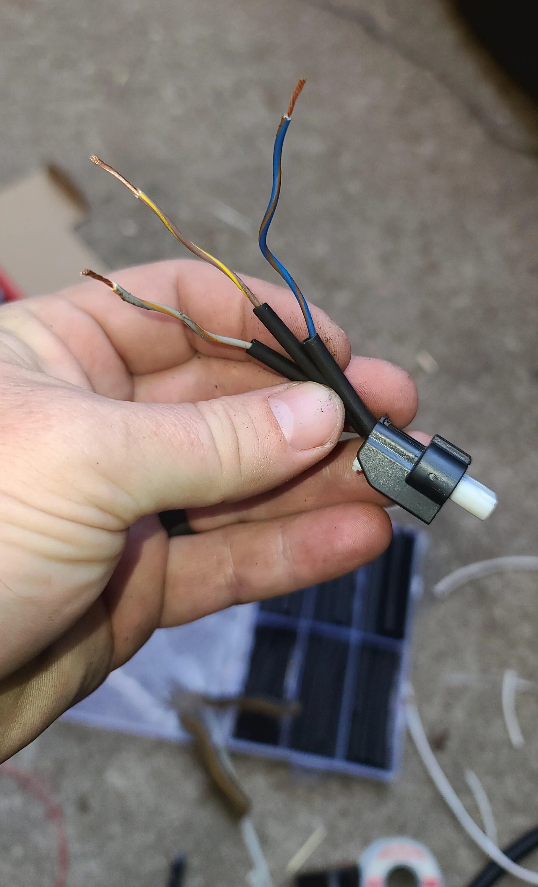 Ford Bronco Wiring help please! Rodents got me. 20230606_184916