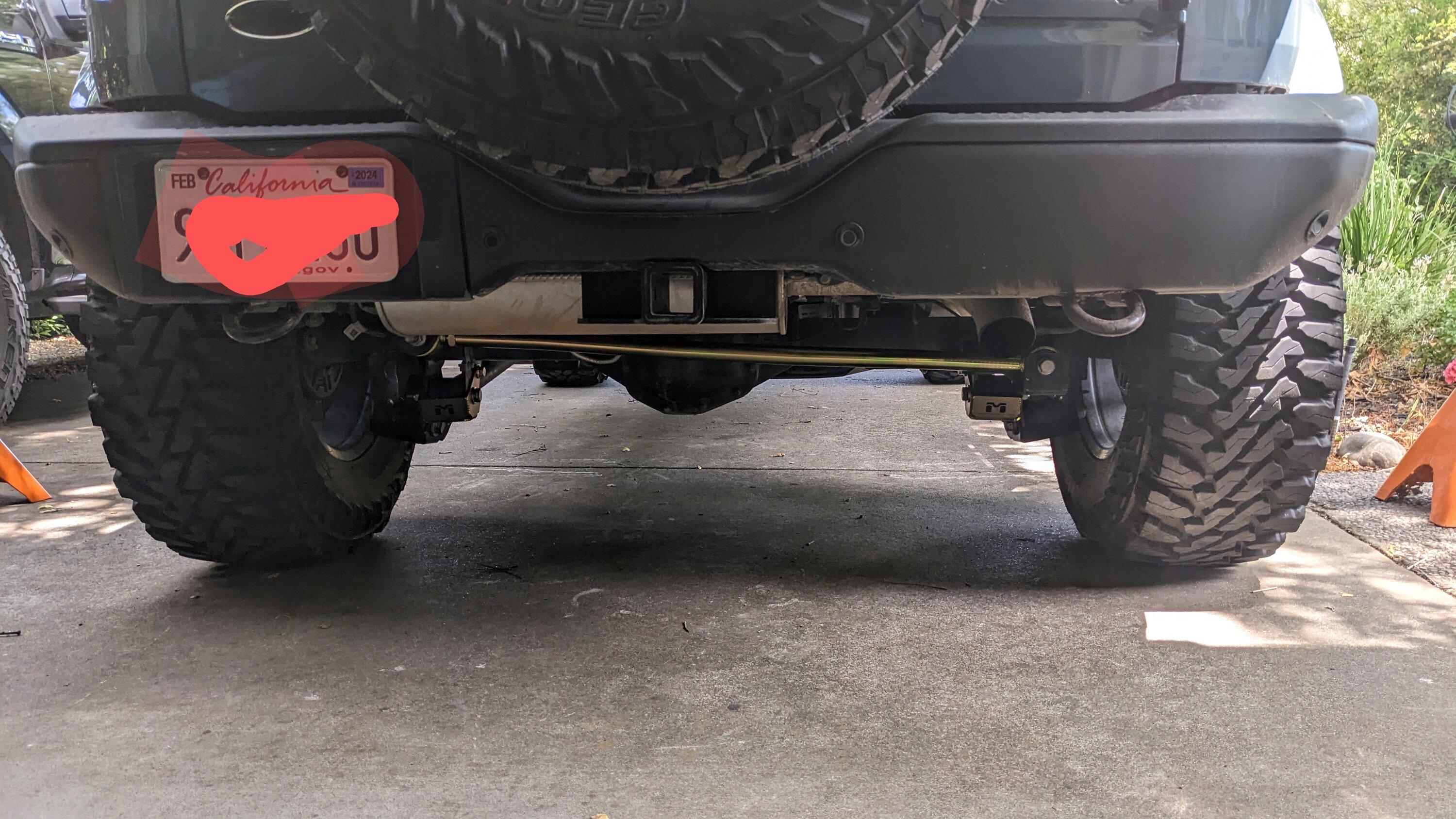 Ford Bronco Snacktime's Bronco maintenance starring someone else's Bronco (torn CV boot fix, bushings install, and Metalcloak goodies) PXL_20230607_210532225.MP~2