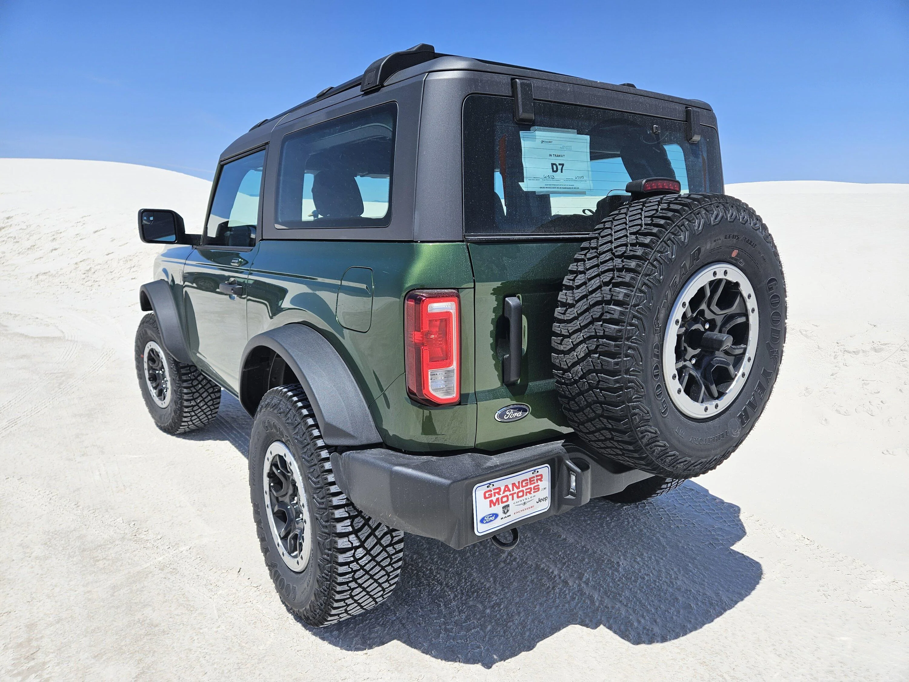 Ford Bronco CALLING ALL GRANGTOBER ORDER PLACERS 20230608_114334